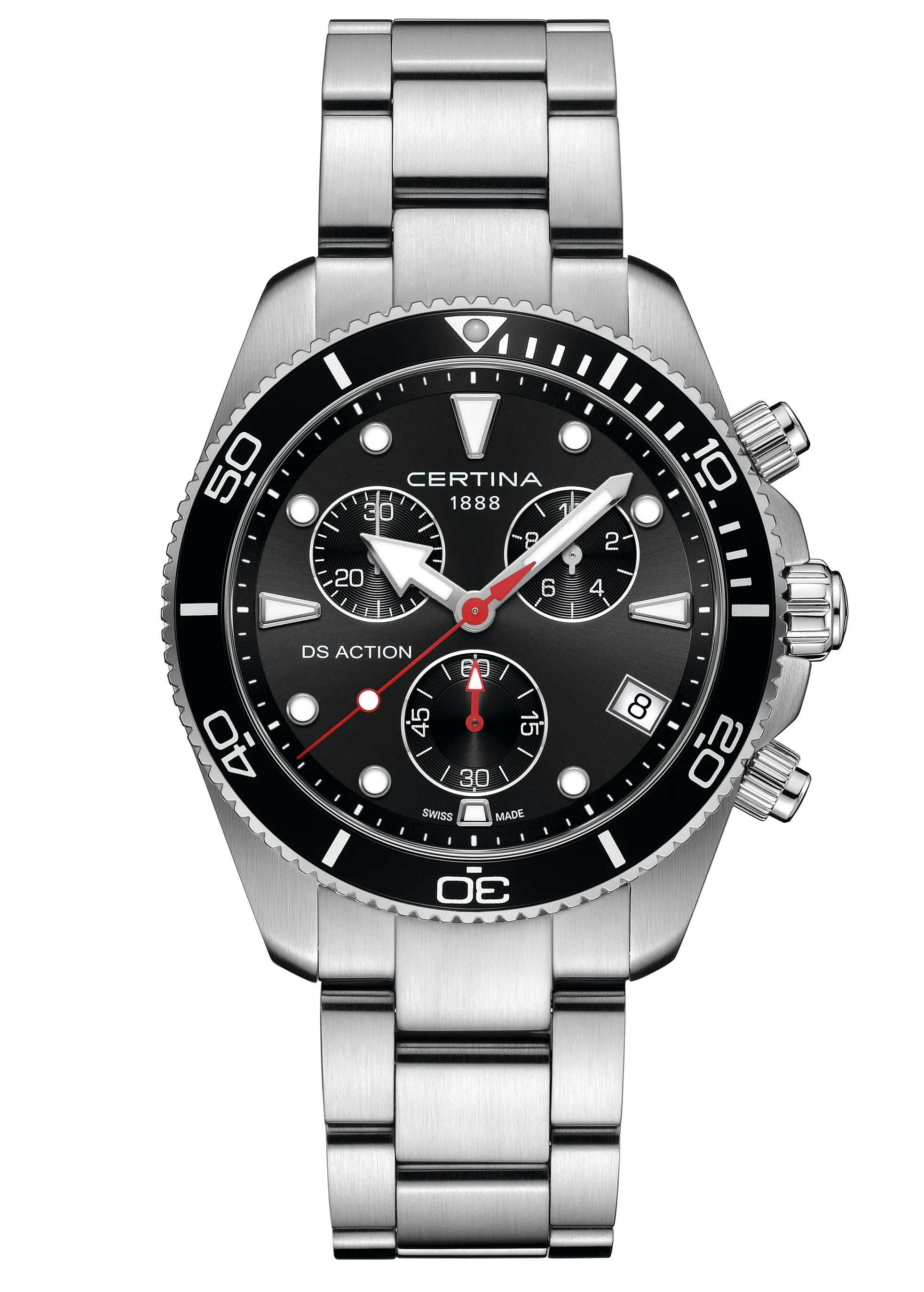 DS Action Chrono Quarz 42mm - Schwarz 