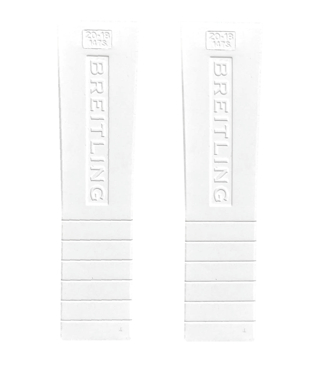 BREITLING Kautschukarmband - DIVER Pro II - Weiß - 20/18mm