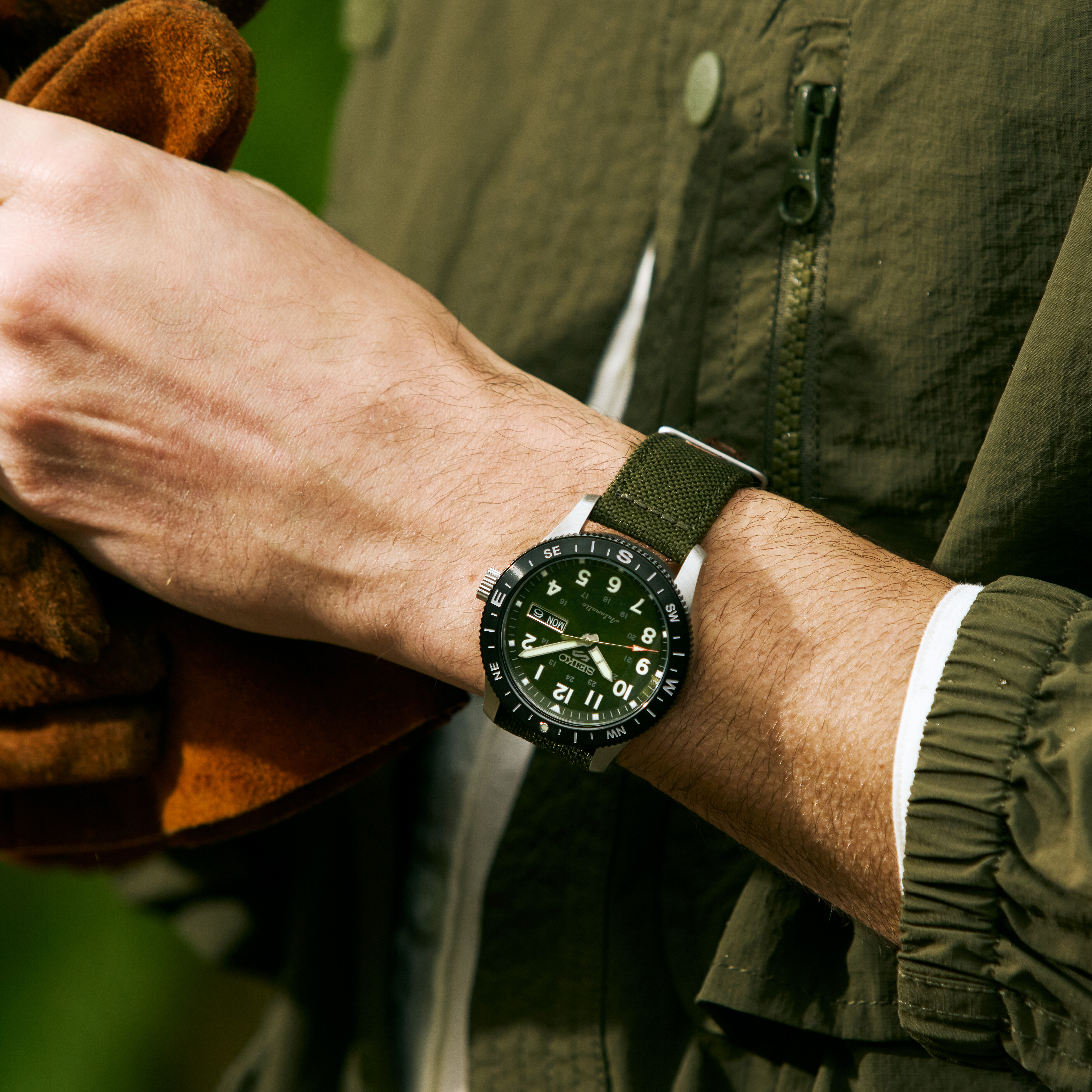 Seiko 5 Sports Field series  - Automatik -  Khakigrün 