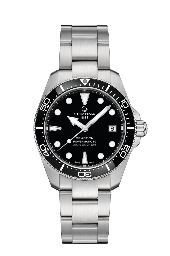 DS Action Diver 38 - Powermatic 80 - Schwarz