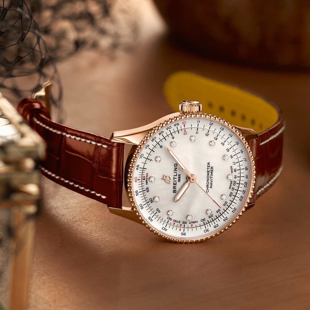 Navitimer Automatic 36 18-karätiges Rotgold