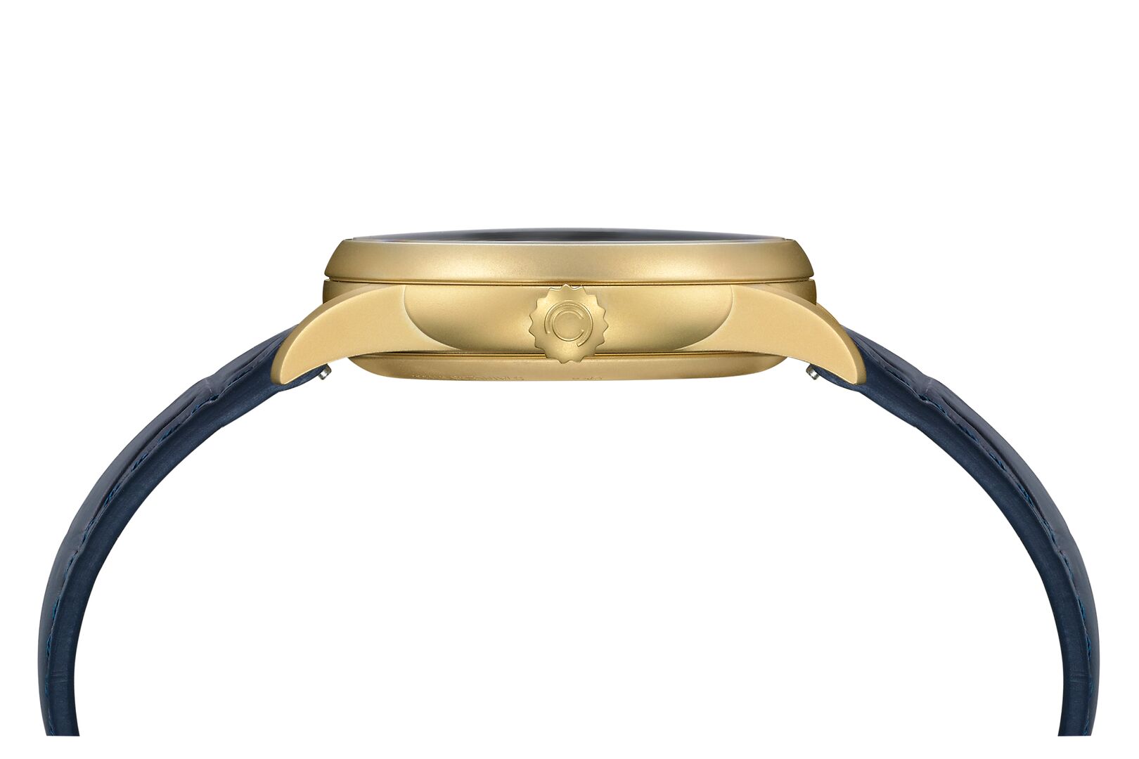 DS-1 Big Date 41mm - Powermatic 80 - Gold PVD / Blau 