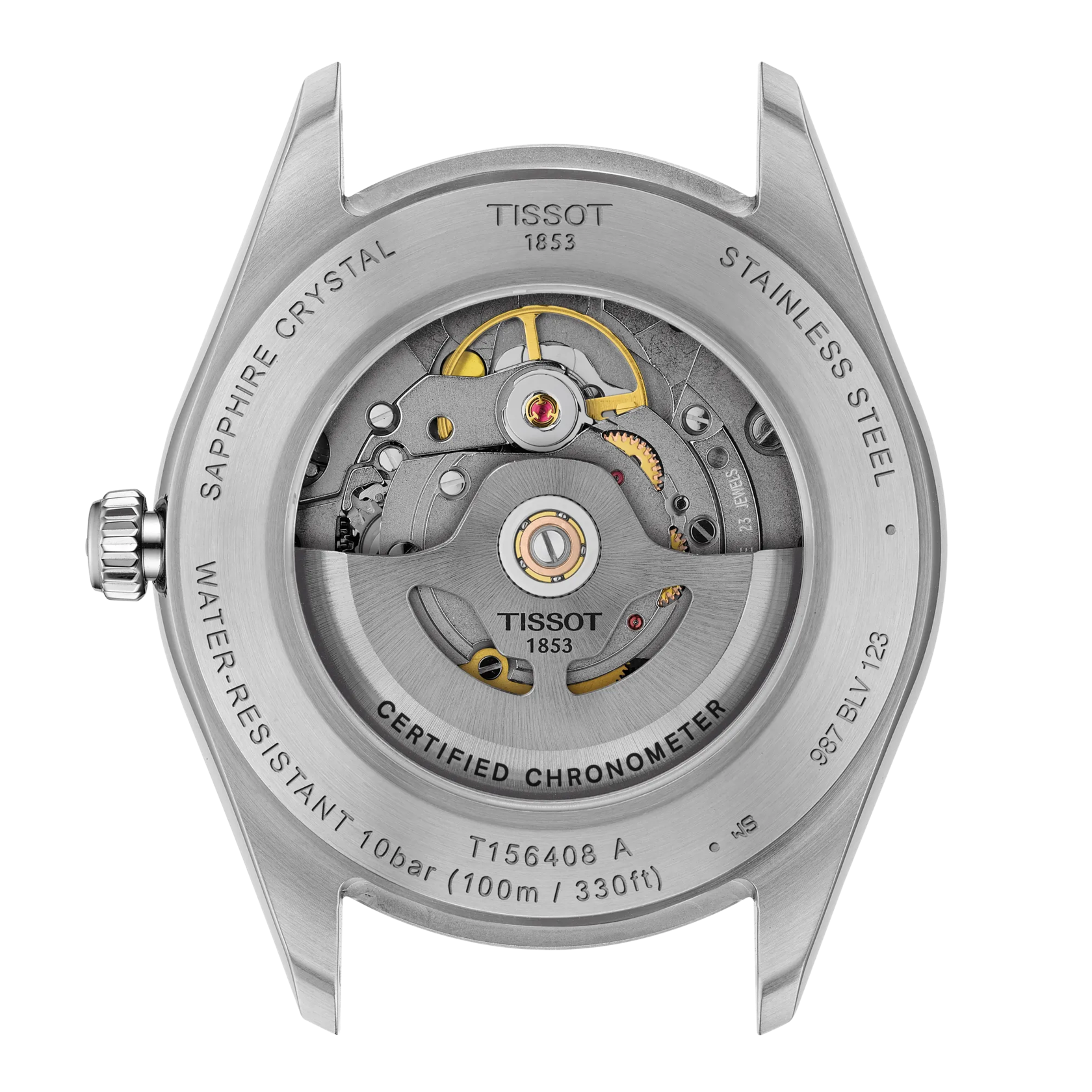 Ballade Powermatic 80 COSC 39mm - Silber / Bicolor