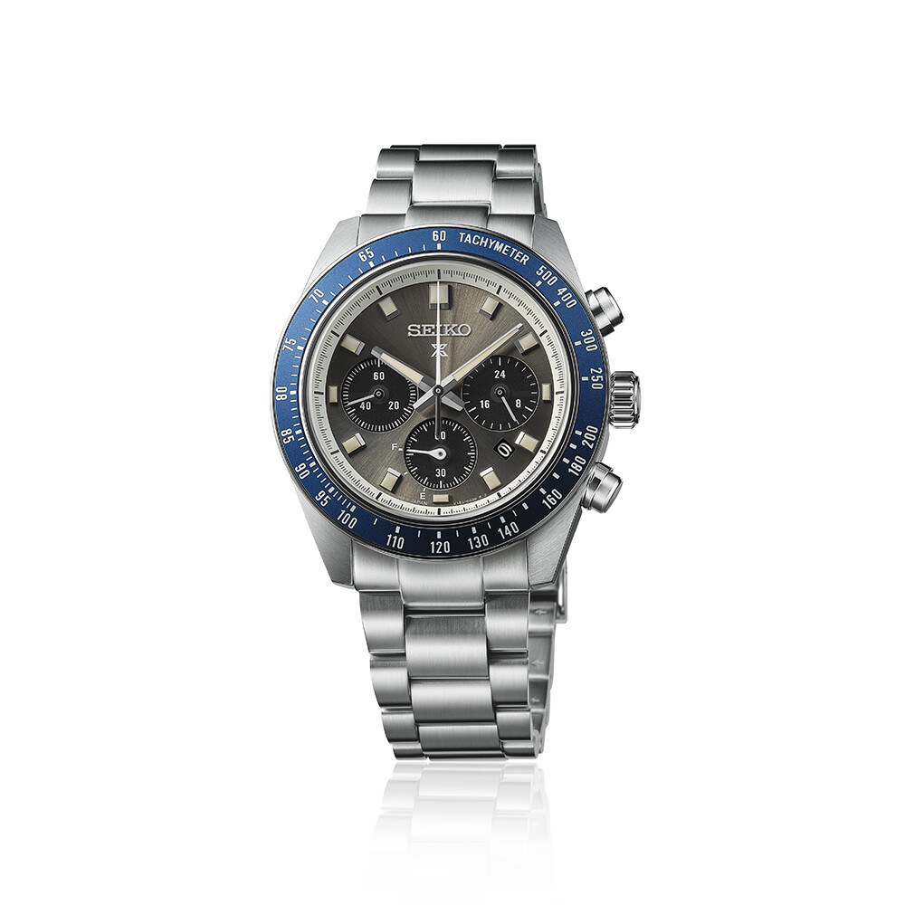 Prospex Speedtimer Solar Chronograph - Grau / Blau