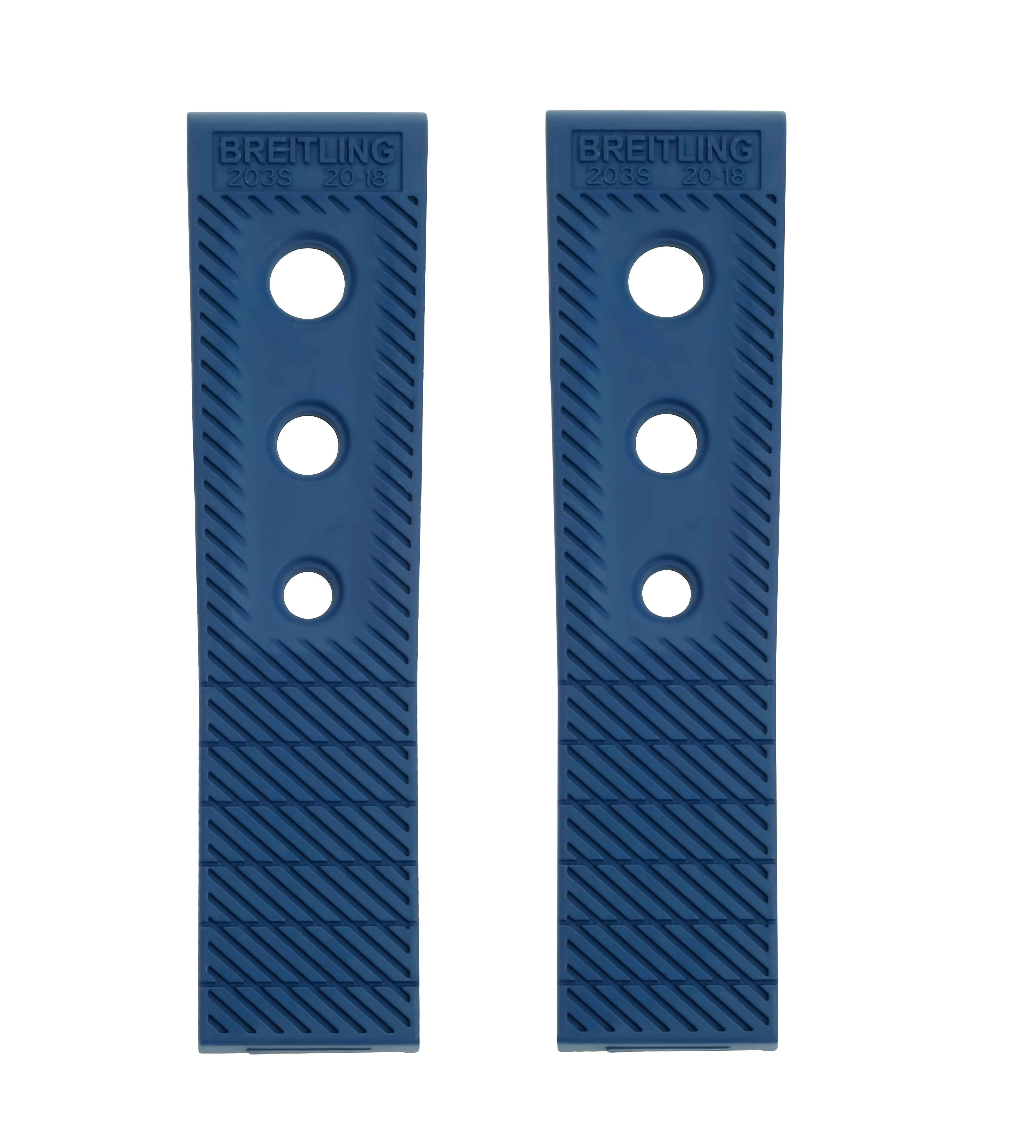 BREITLING Kautschukarmband - Ocean Racer - Blau - 20/18mm 
