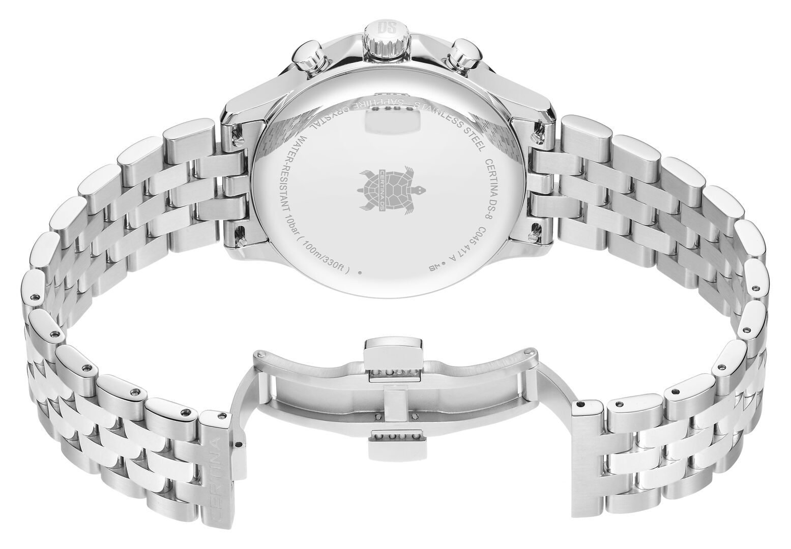 DS-8 Quarz Chronograph - 41mm - Schwarz