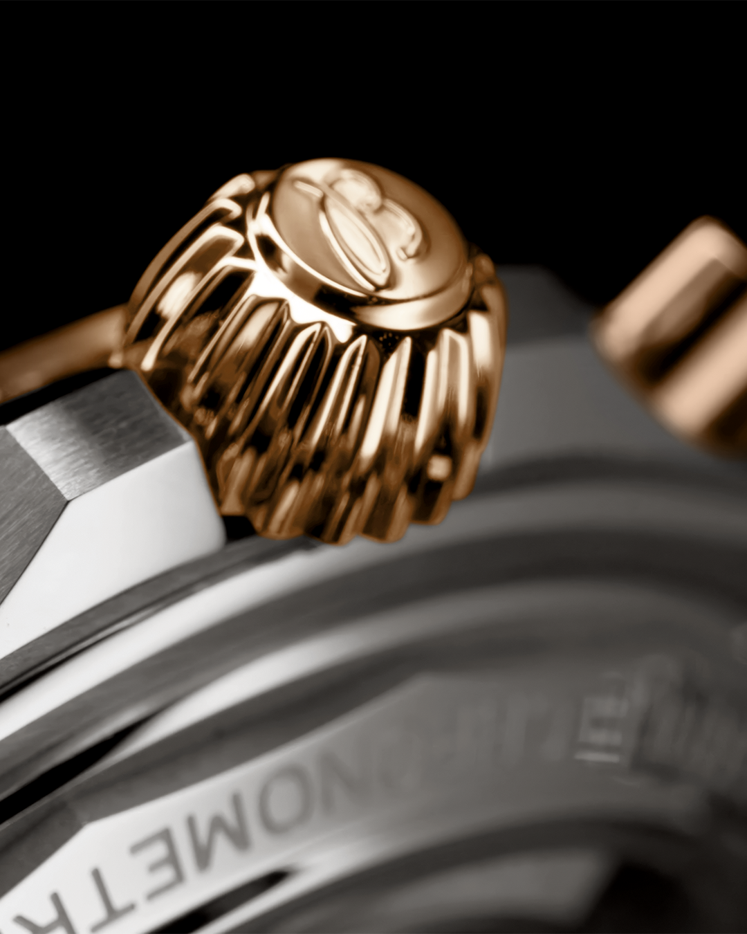 Chronomat B01 42 - Grau - STAHL & GOLD