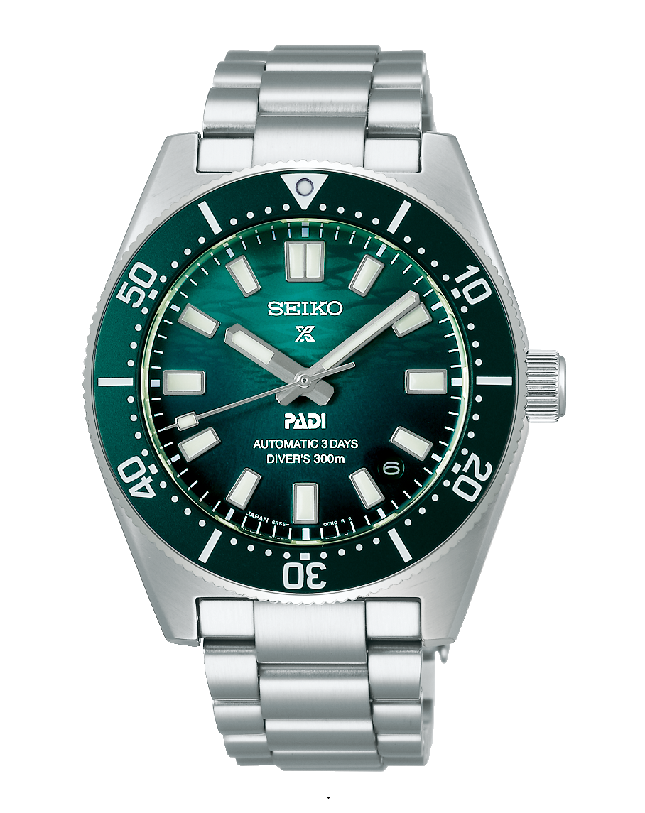 Prospex SEA Automatik Diver's 300M PADI Sonderedition - Grün