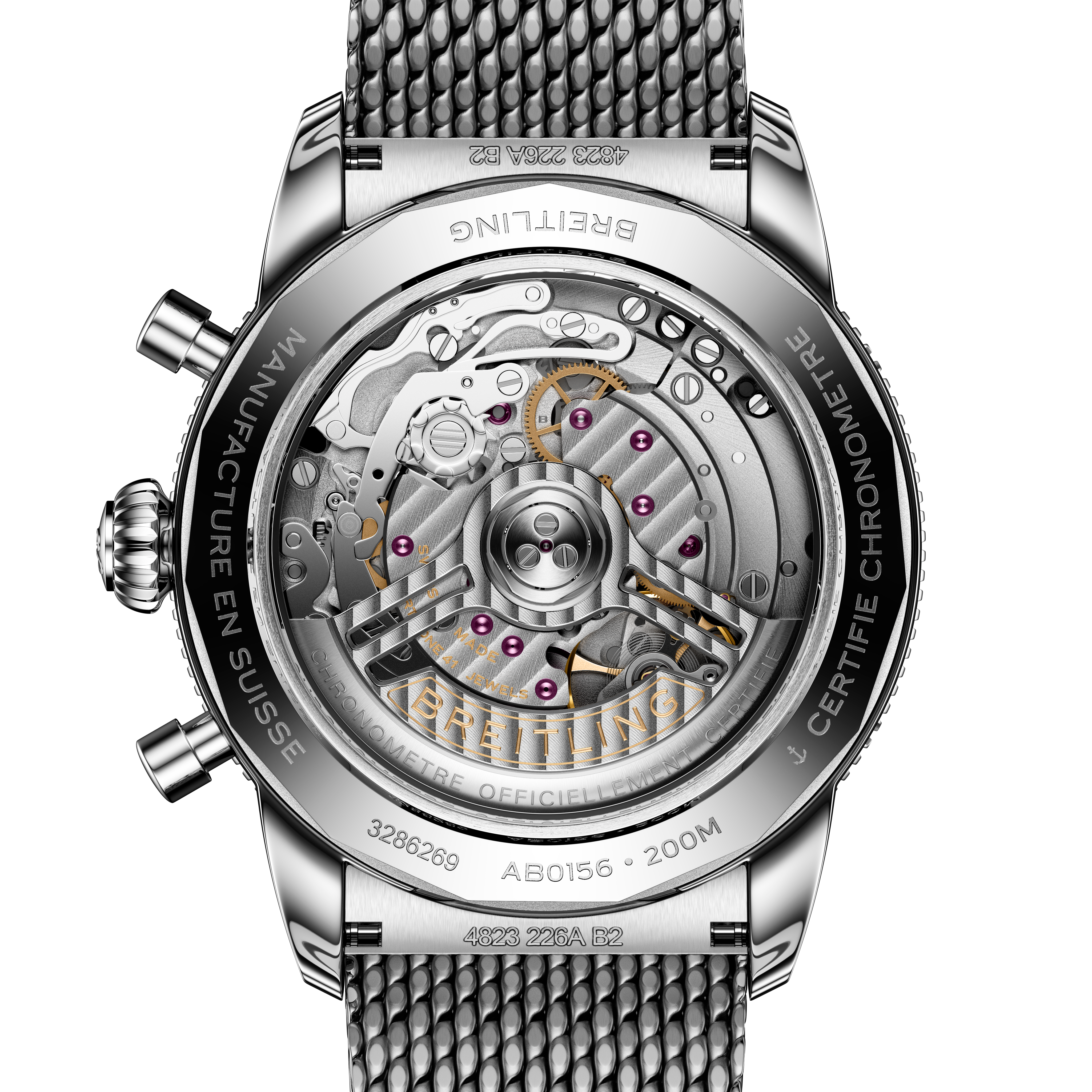 Superocean Heritage B01 Chronograph 42 - Grün