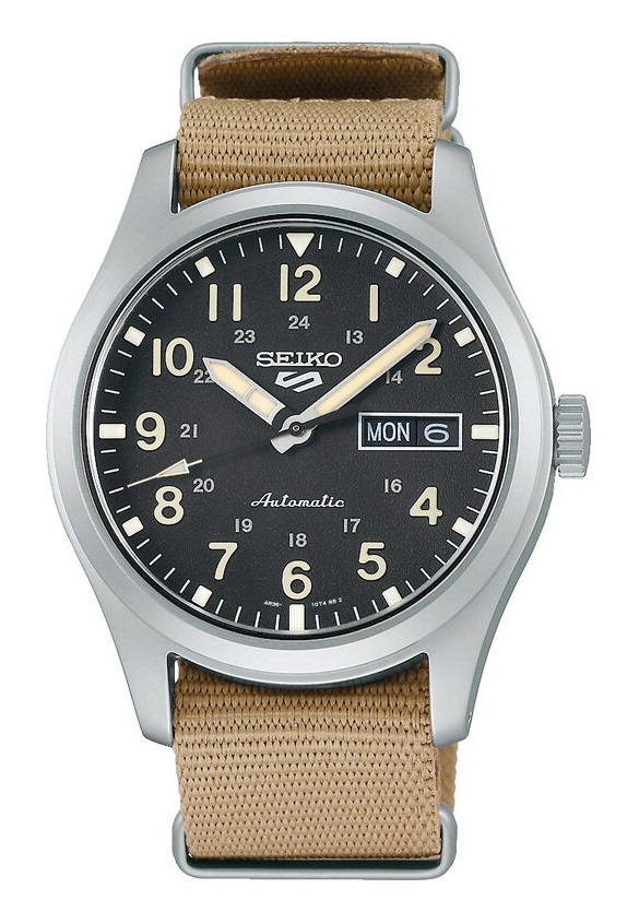 Seiko 5 Sports Field series  - Automatik - Schwarz