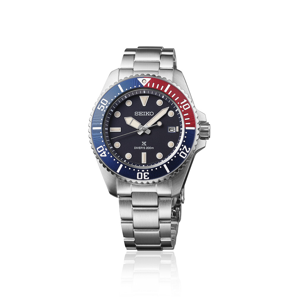 PROSPEX Solar Diver’s 200m - Blau - Pepsi
