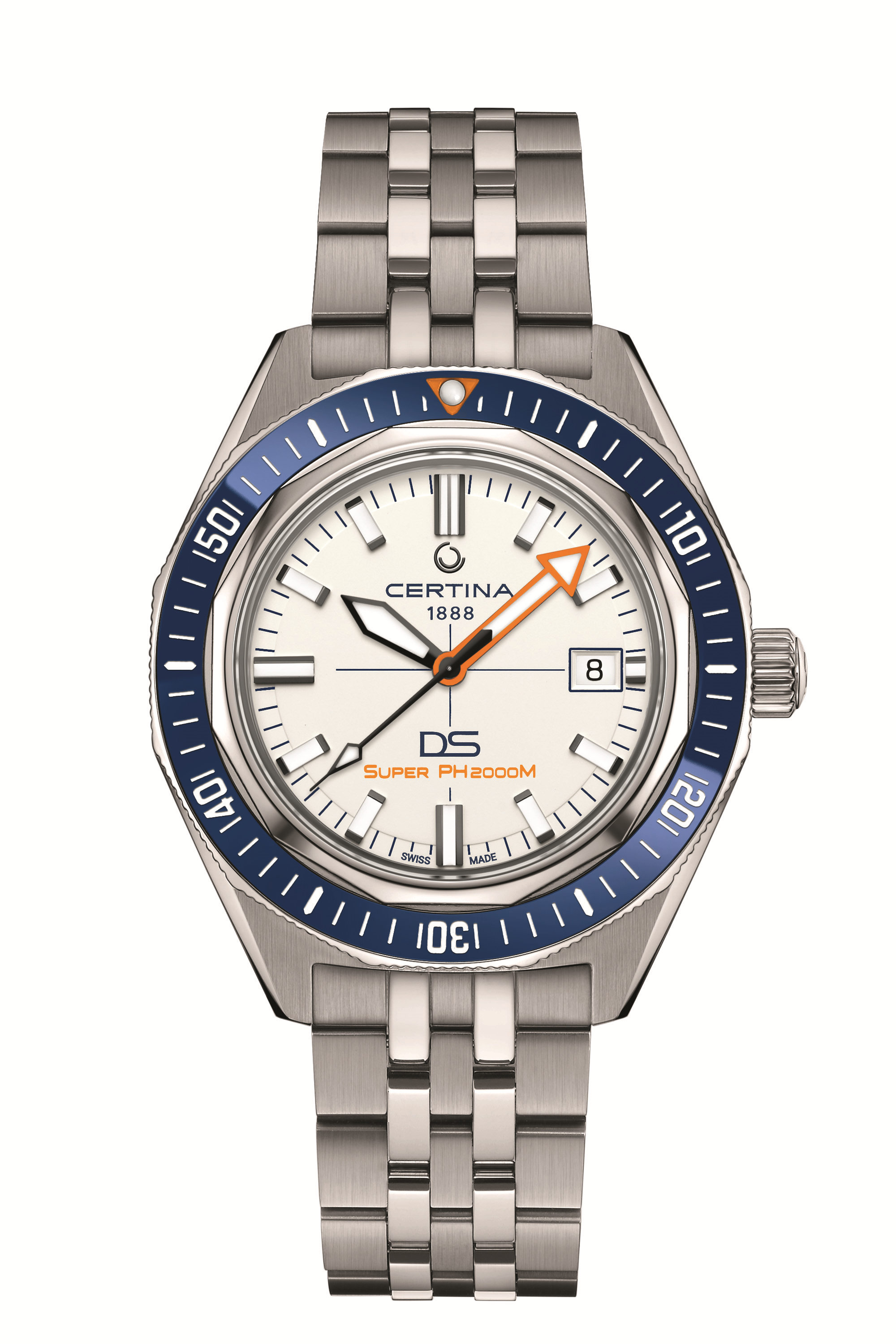 DS SUPER PH2000M Titan Powermatic 80 - Weiß Blau