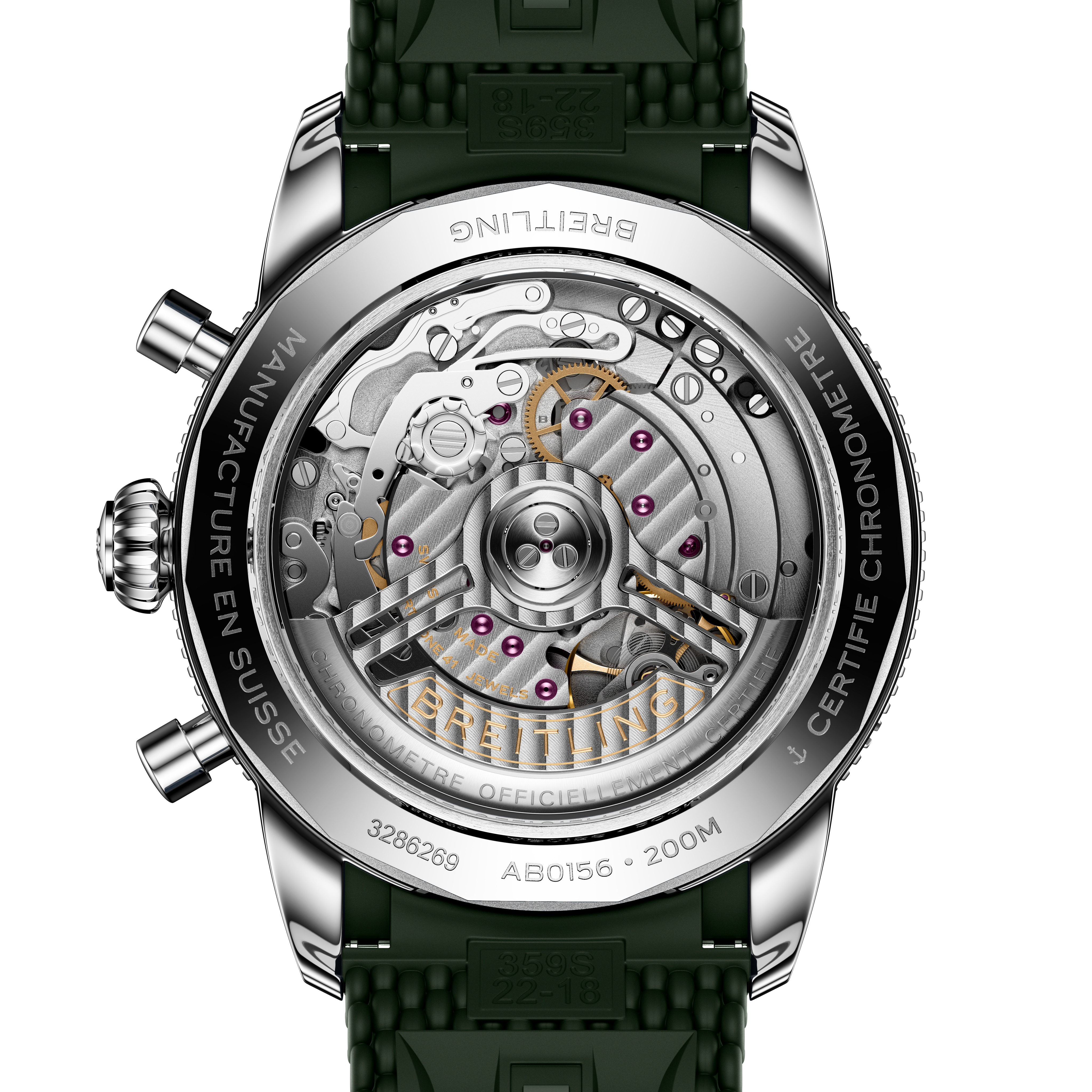 Superocean Heritage B01 Chronograph 42 - Grün