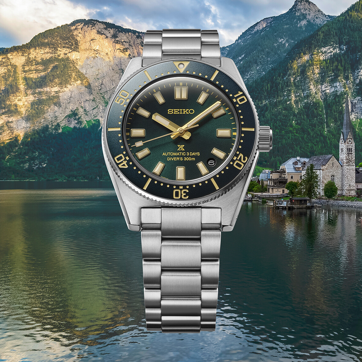 Prospex Automatik Diver's  - Grün „Lake Hallstatt“  Limitiert auf 1.400 Stück 