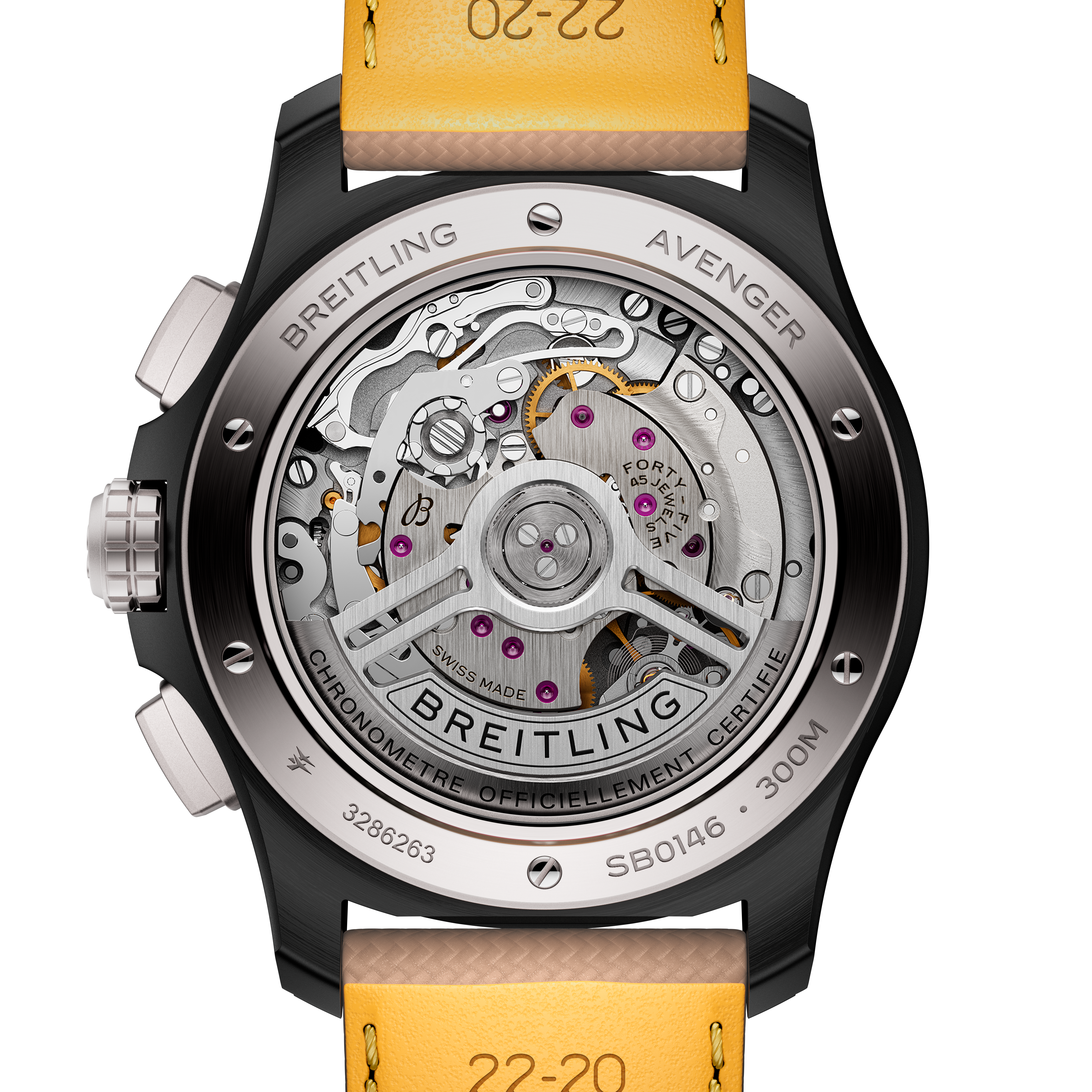 Avenger B01 Chronograph 42 - Keramik - Carbon