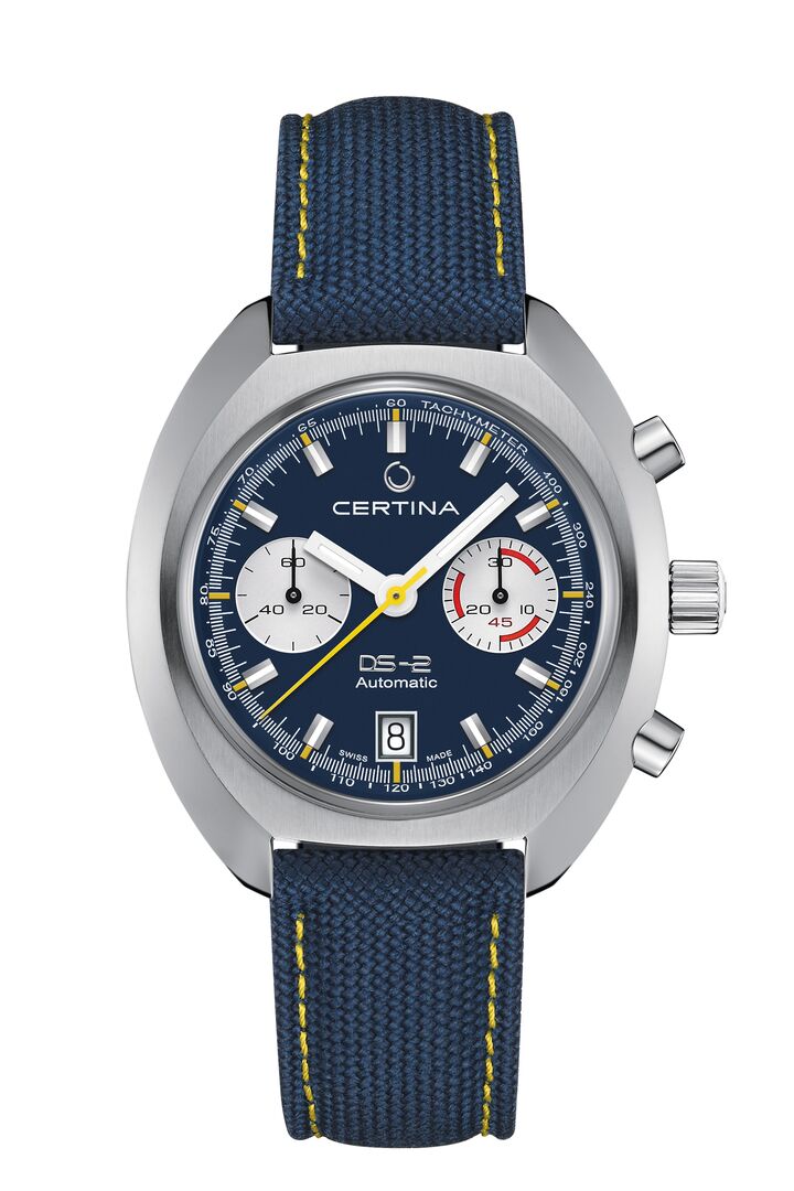DS-2 Chronograph Automatic - Blau - Expedition Mount Everest