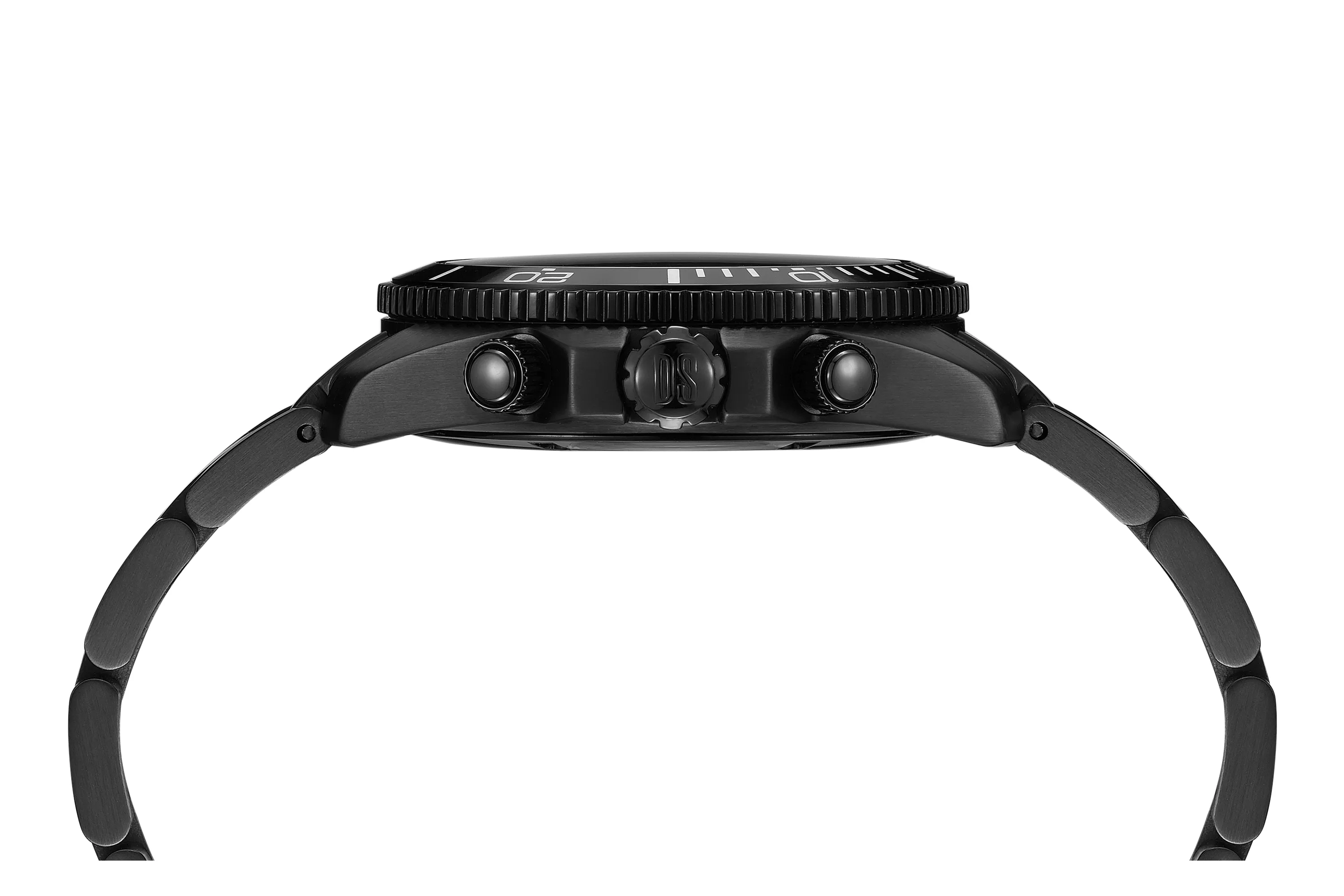DS Action Chrono Quarz 42mm - Schwarz /  Carbon