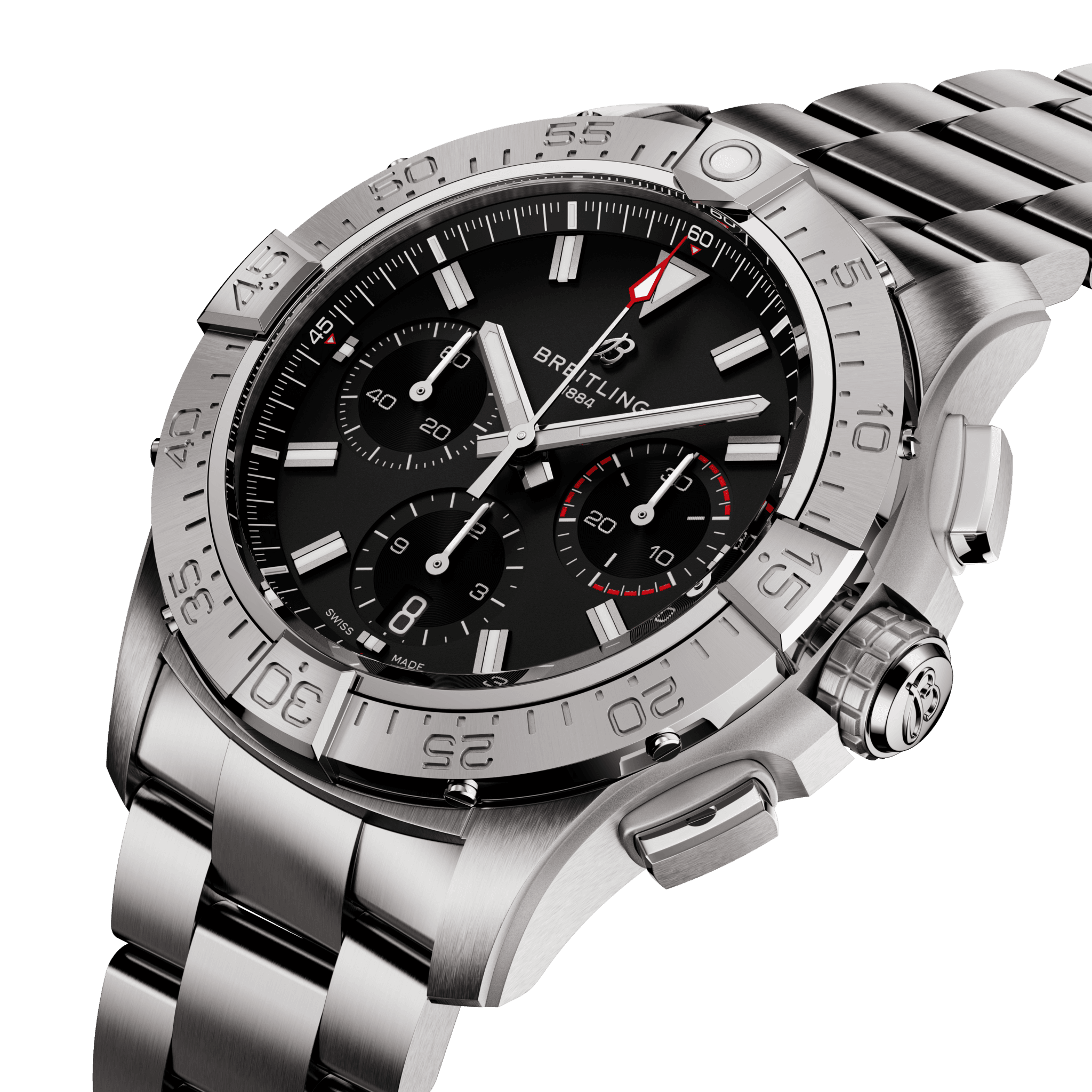 Avenger B01 Chronograph 42 - Schwarz