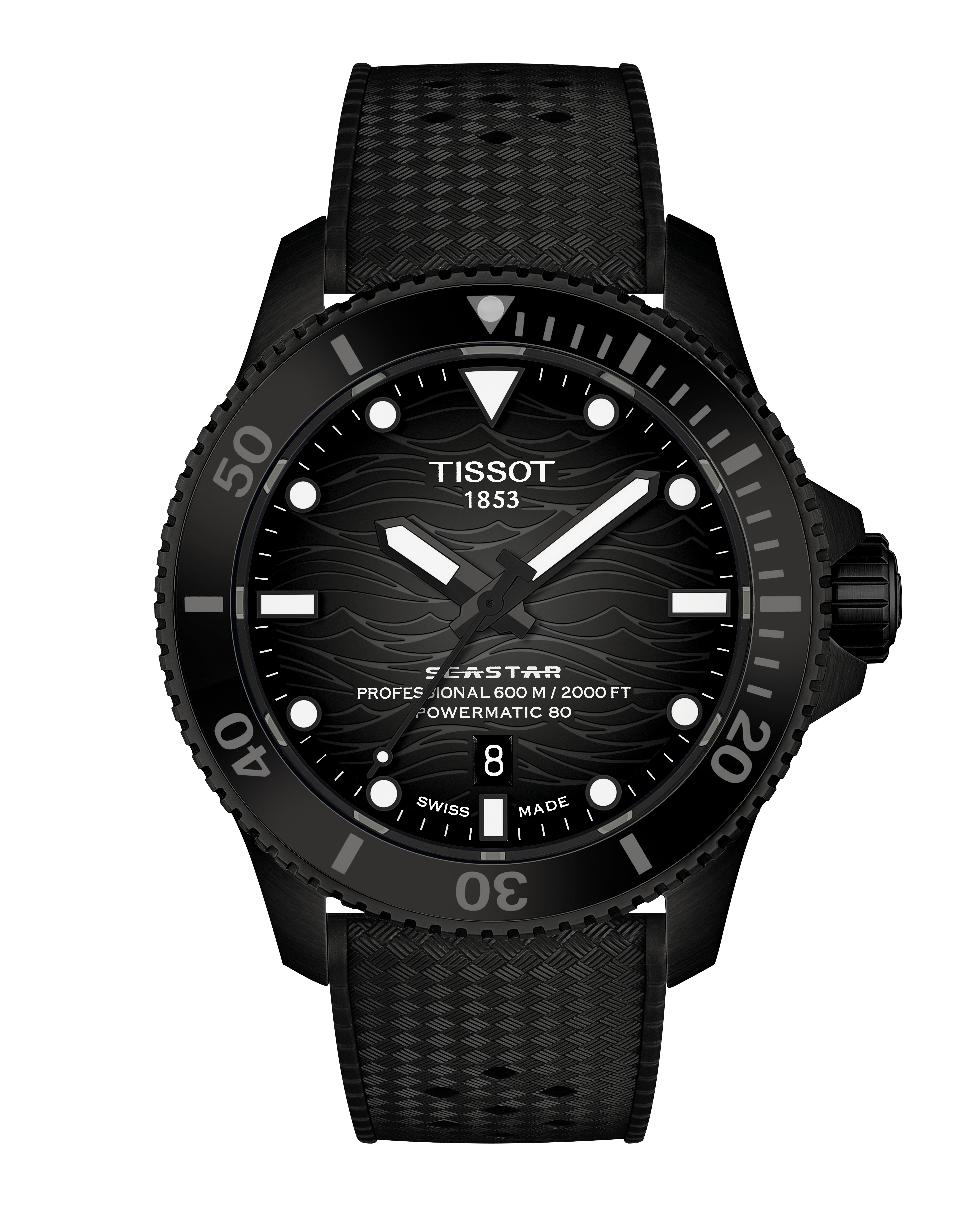 Seastar 2000 44mm  - Schwarz / Schwarz