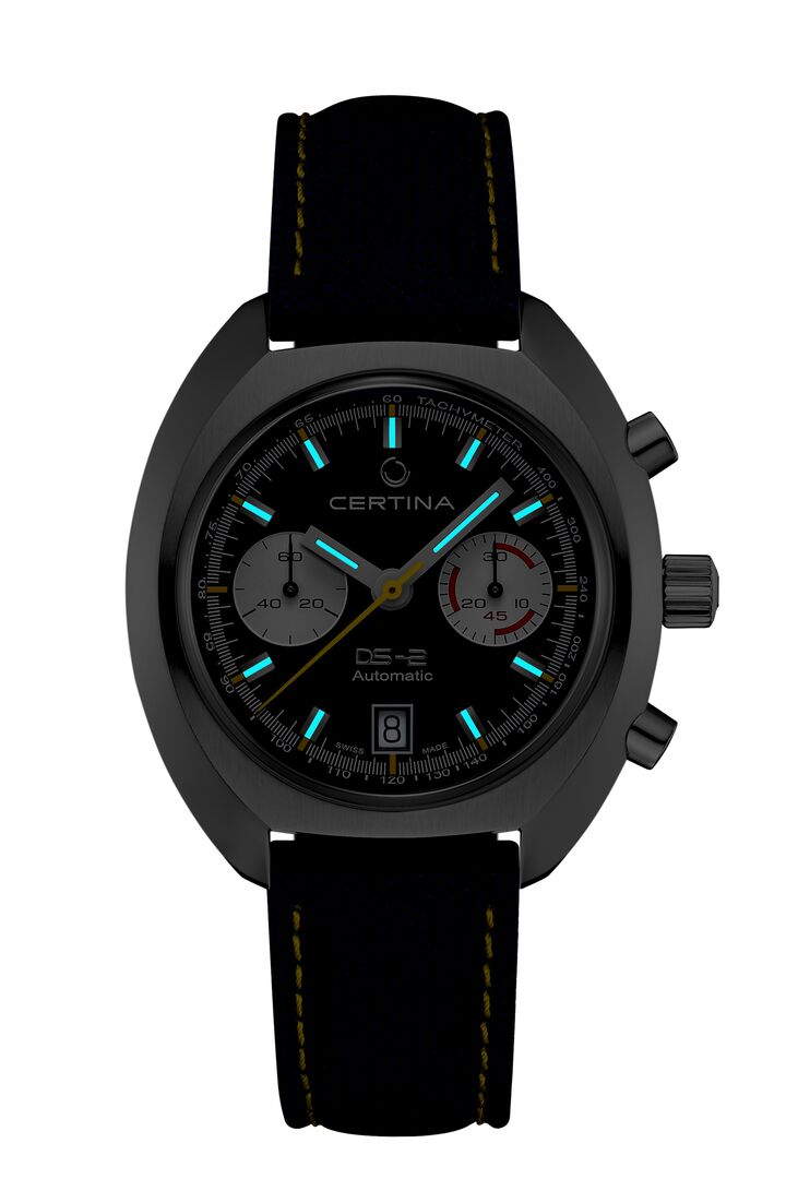 DS-2 Chronograph Automatic - Blau - Expedition Mount Everest
