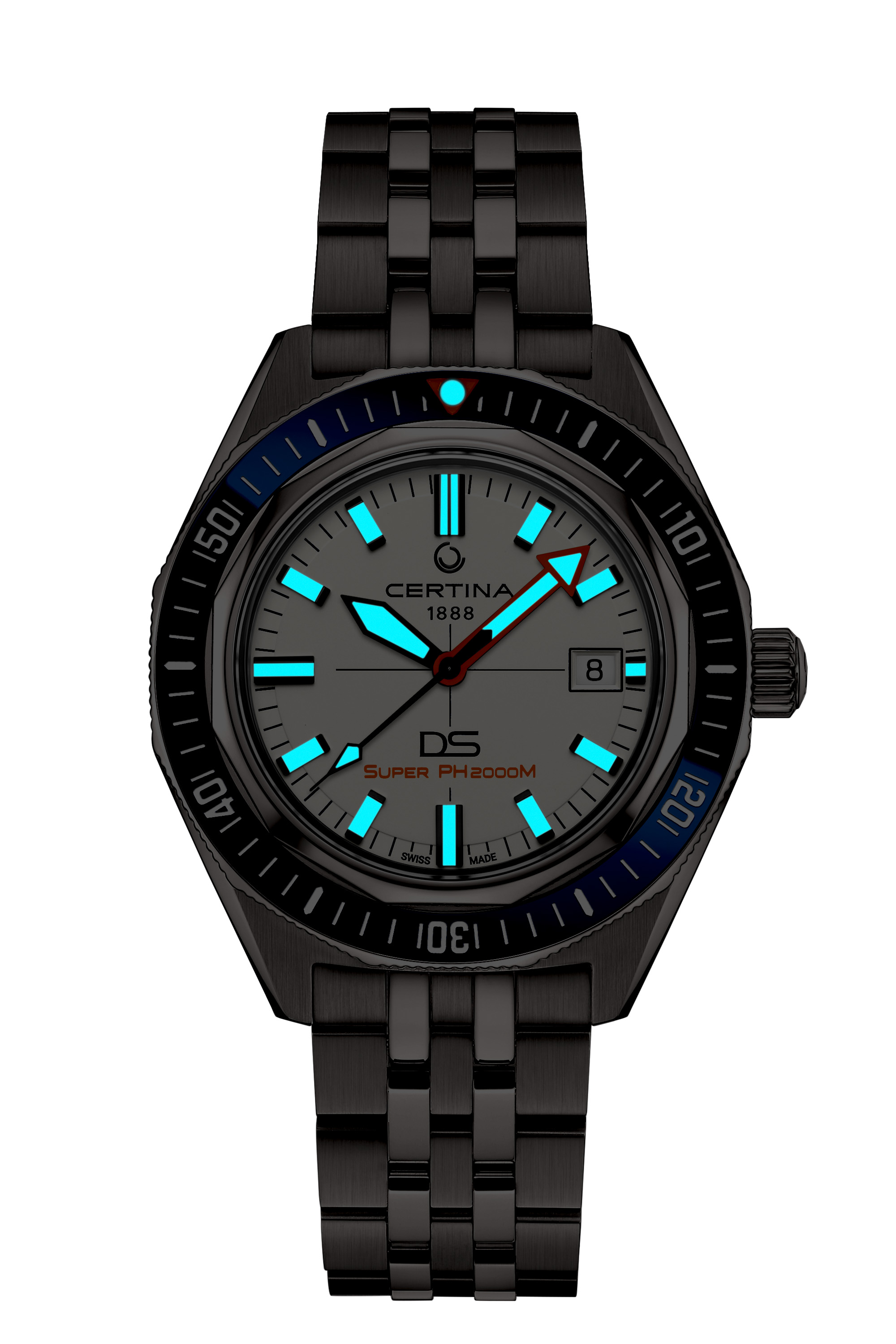 DS SUPER PH2000M Titan Powermatic 80 - Weiß Blau