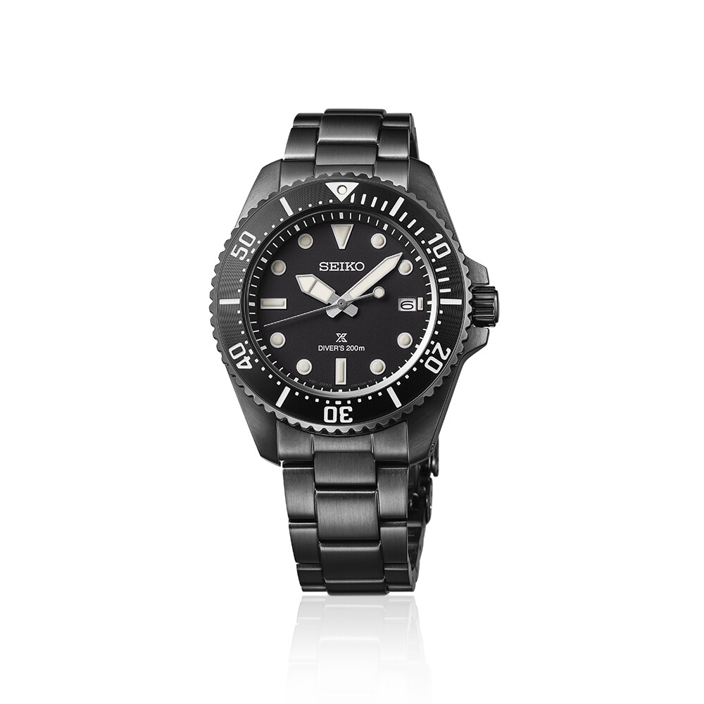 PROSPEX SEA Solar Diver’s 200m - Schwarz