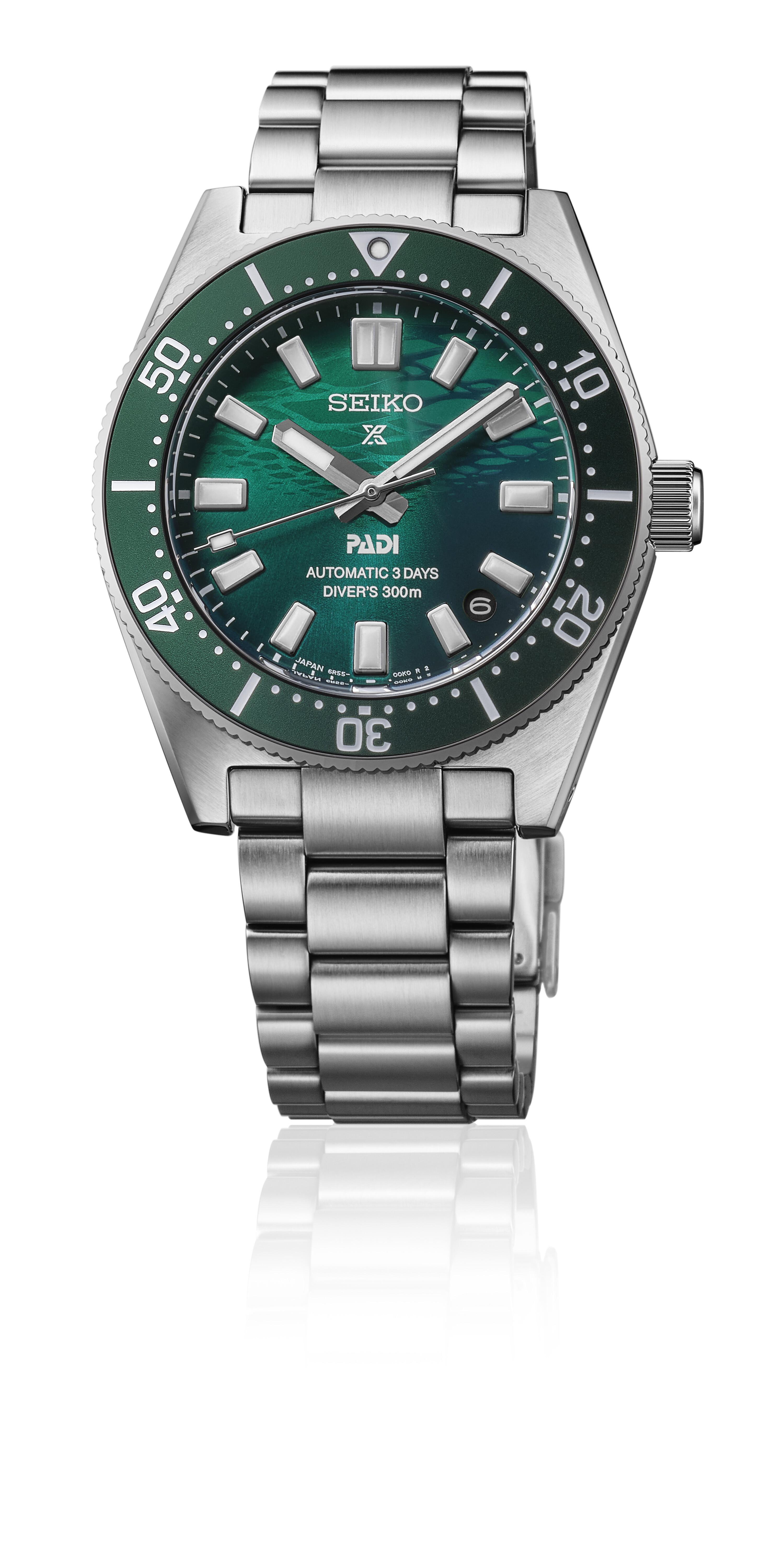 Prospex SEA Automatik Diver's 300M PADI Sonderedition - Grün