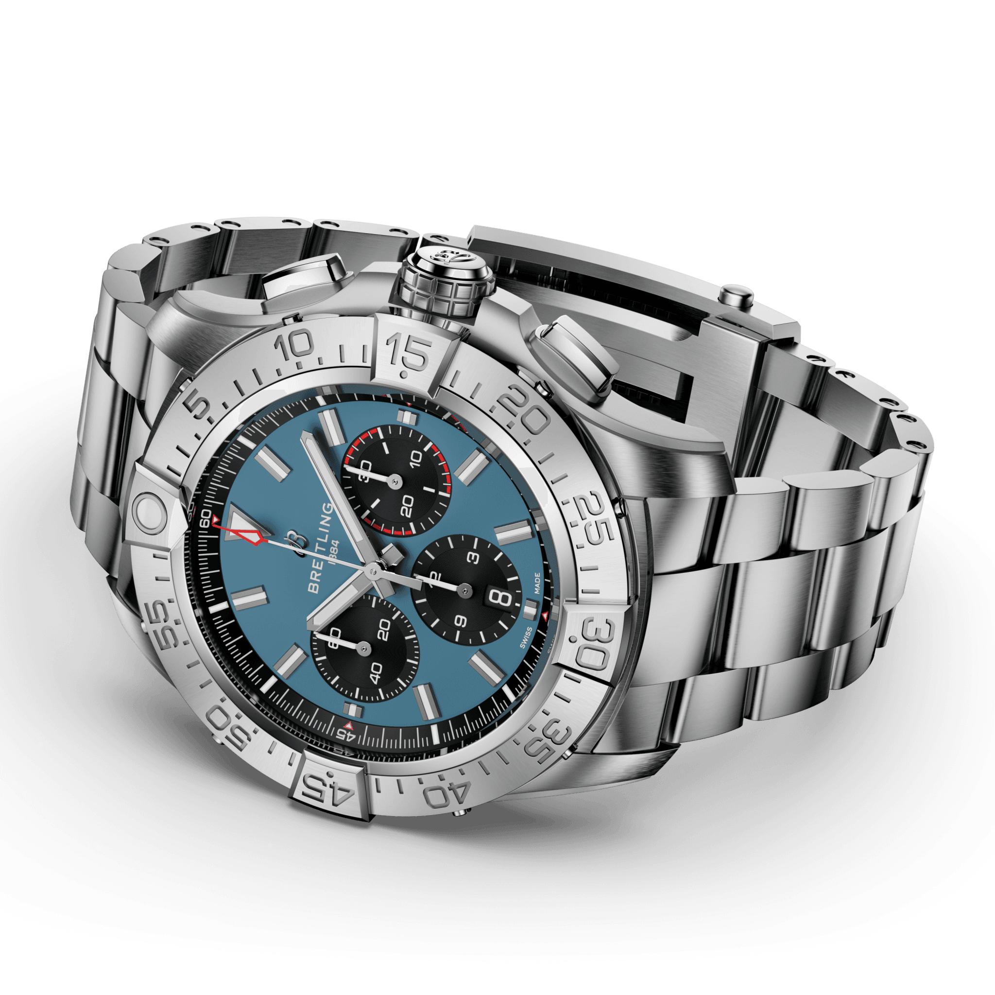 Super Avenger B01 Chronograph 46 - Blau - Titan