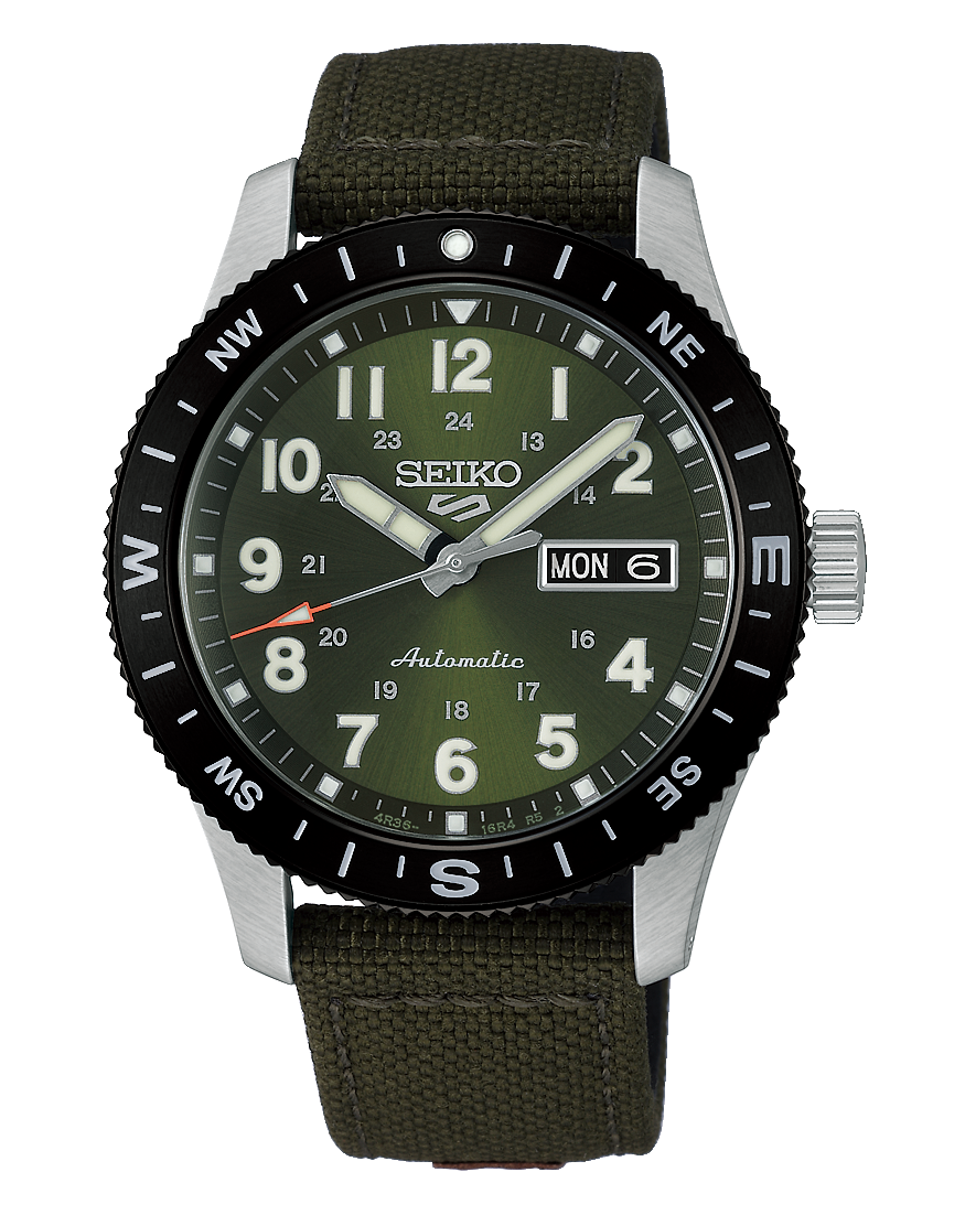 Seiko 5 Sports Field series  - Automatik -  Khakigrün 