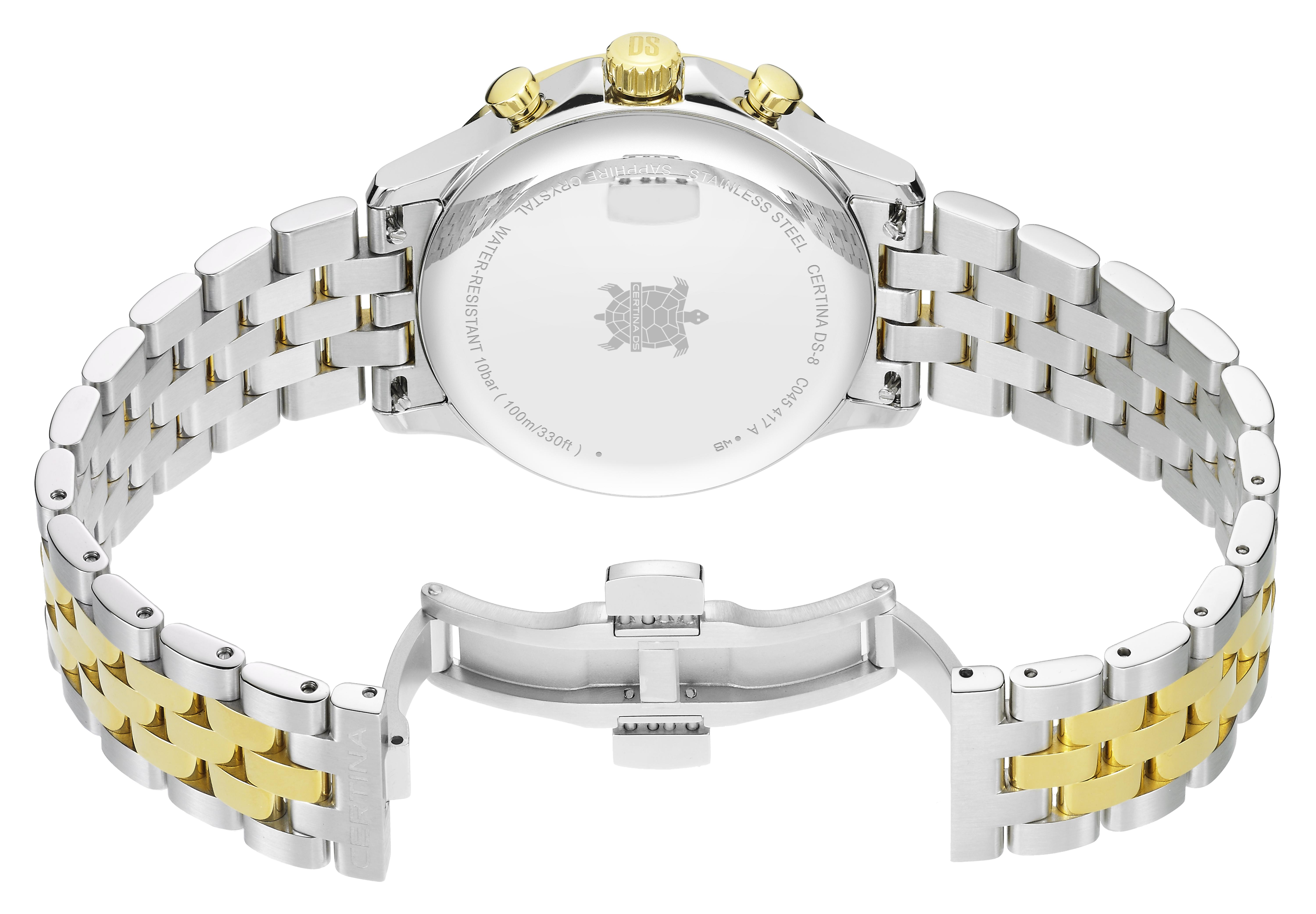 DS-8 Quarz Chronograph - 41mm - Bicolor