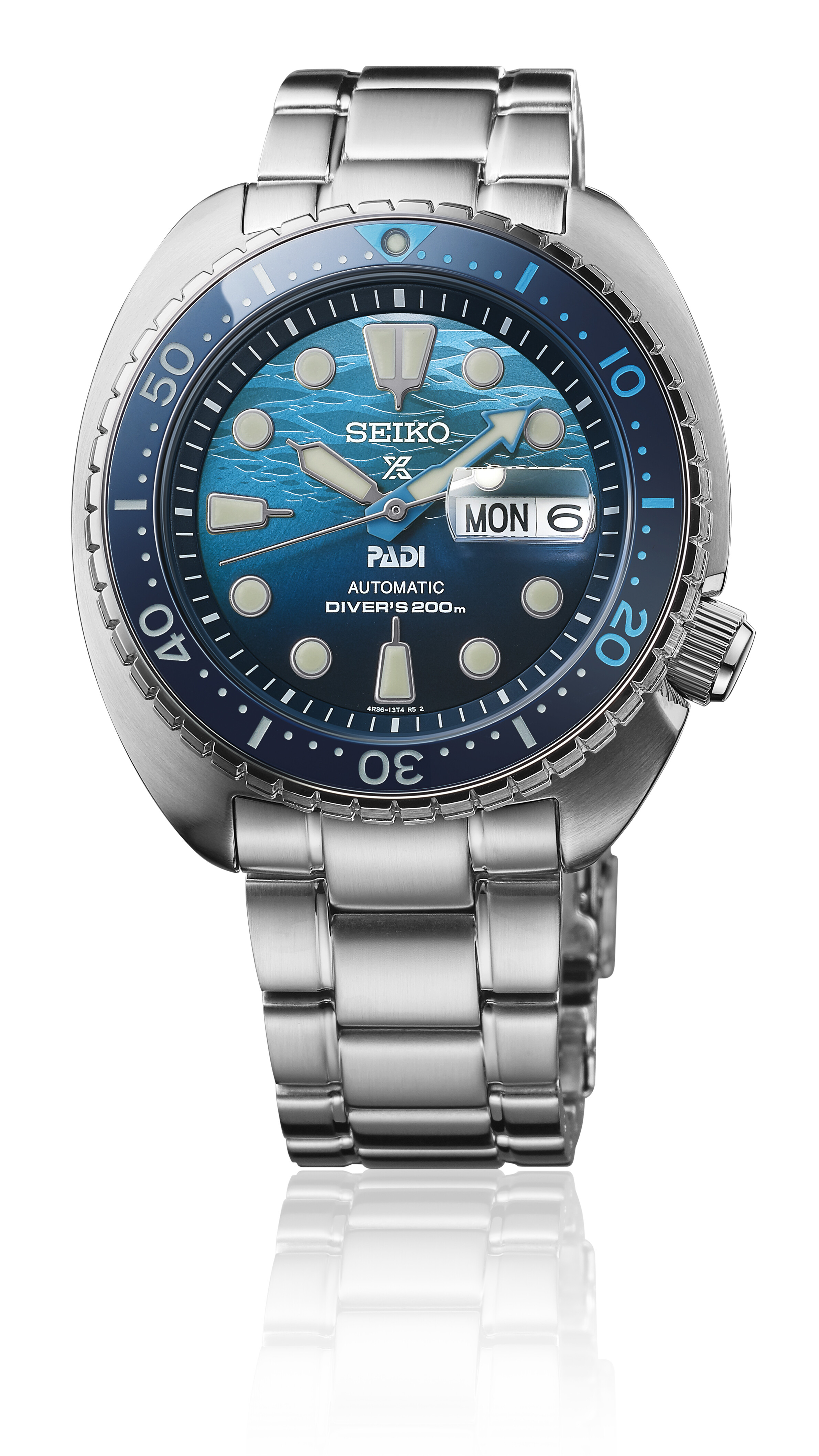 Prospex SEA  Automatik Diver's 200M  - PADI Special Edition “THE GREAT BLUE” - Blau