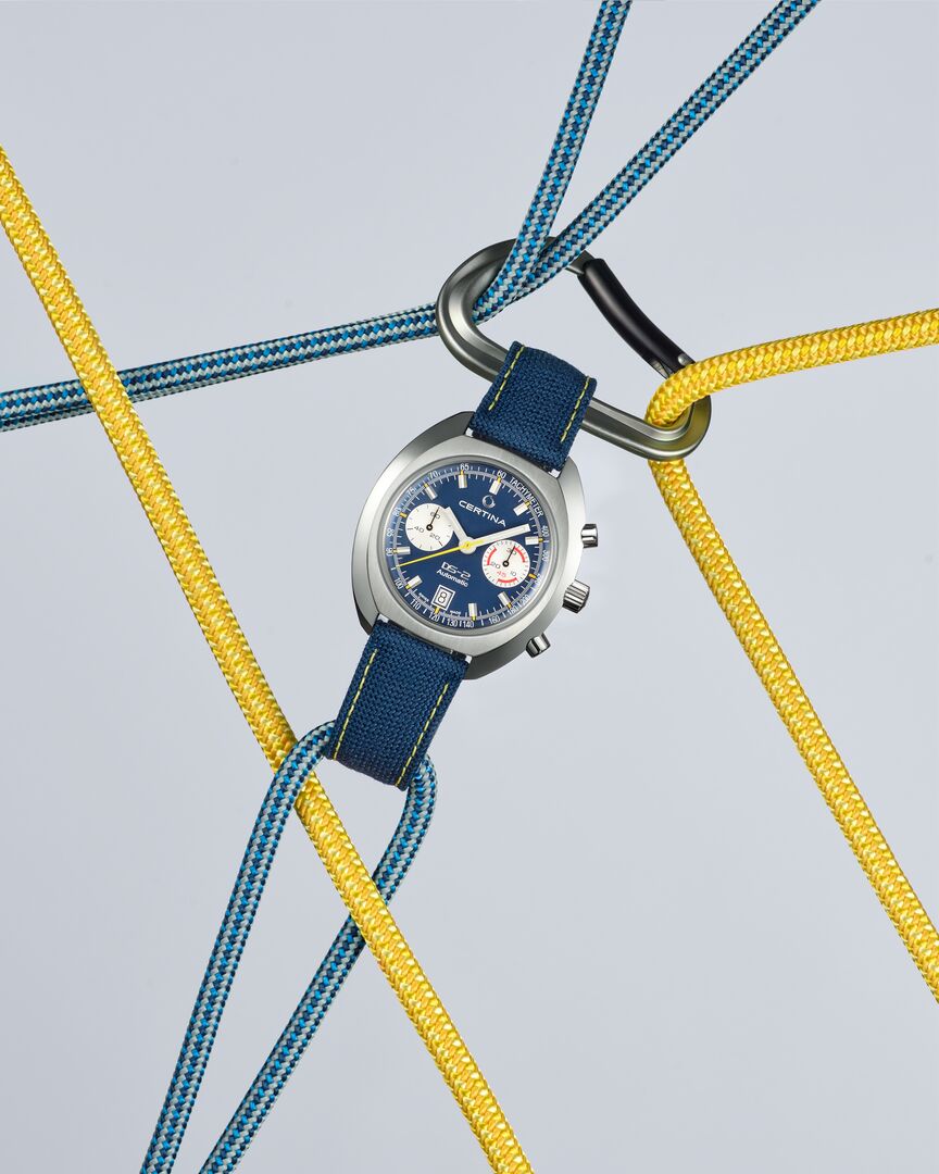 DS-2 Chronograph Automatic - Blau - Expedition Mount Everest