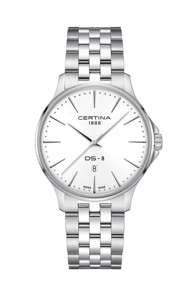 DS-8 Gent 40mm  - Weiß / Silber