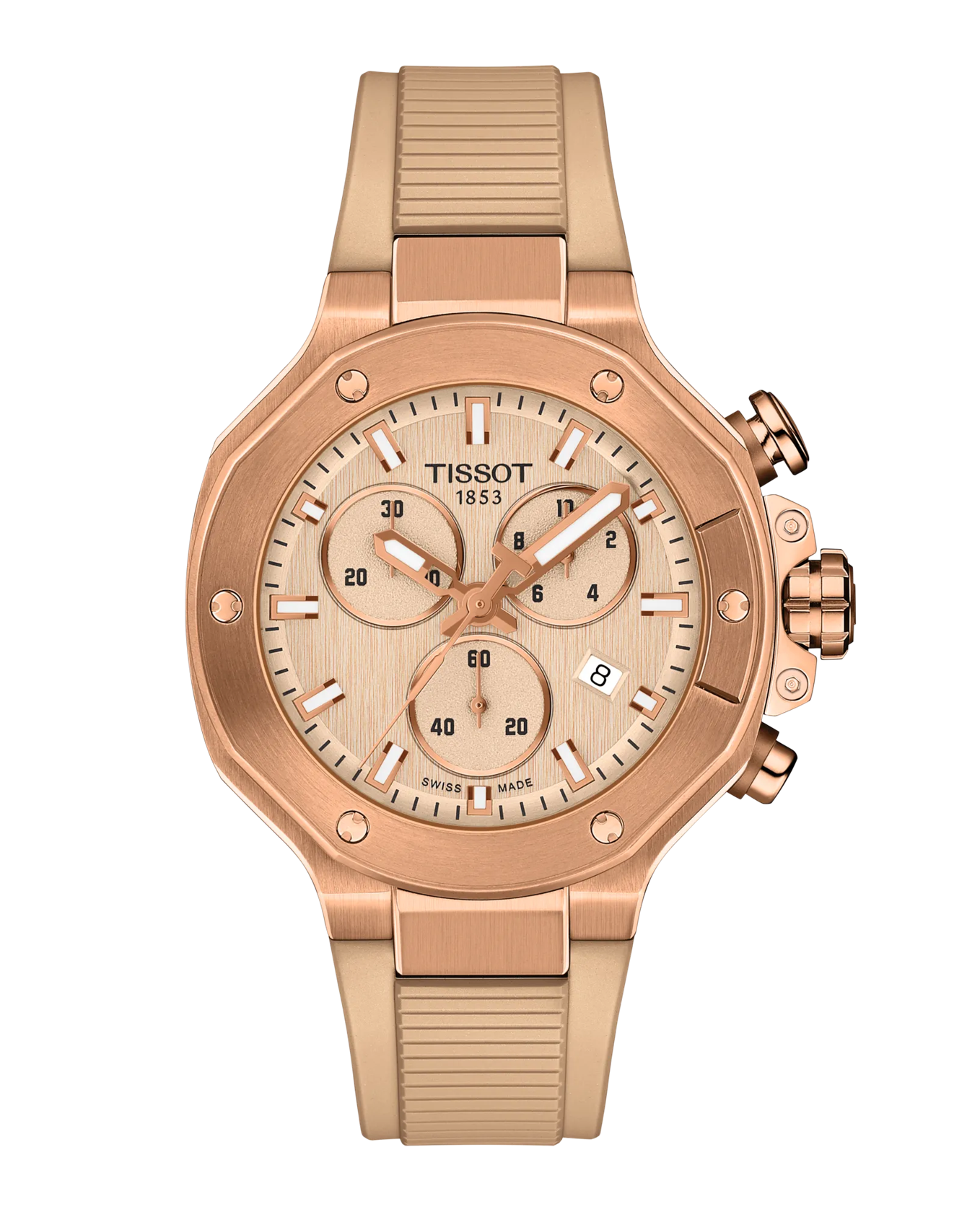 T-Race Quartz Chronograph 38mm  - Rosé