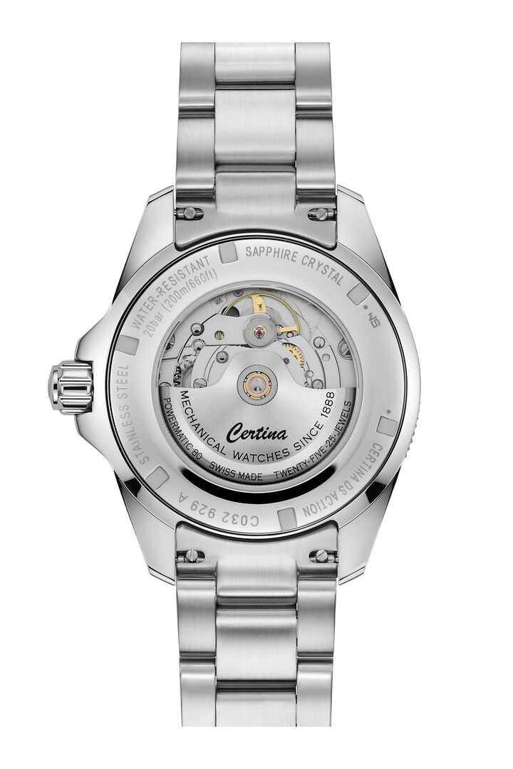 DS Action GMT Powermatic 80 - Türkis / Schwarz