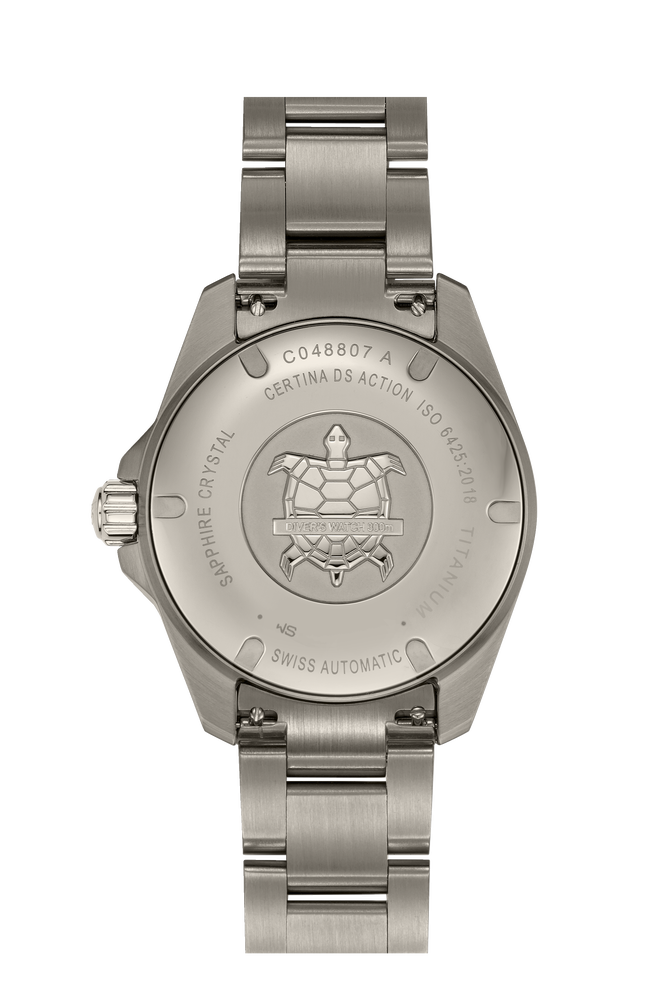 DS Action Diver 38 - Powermatic 80 - Titanium - Schwarz 