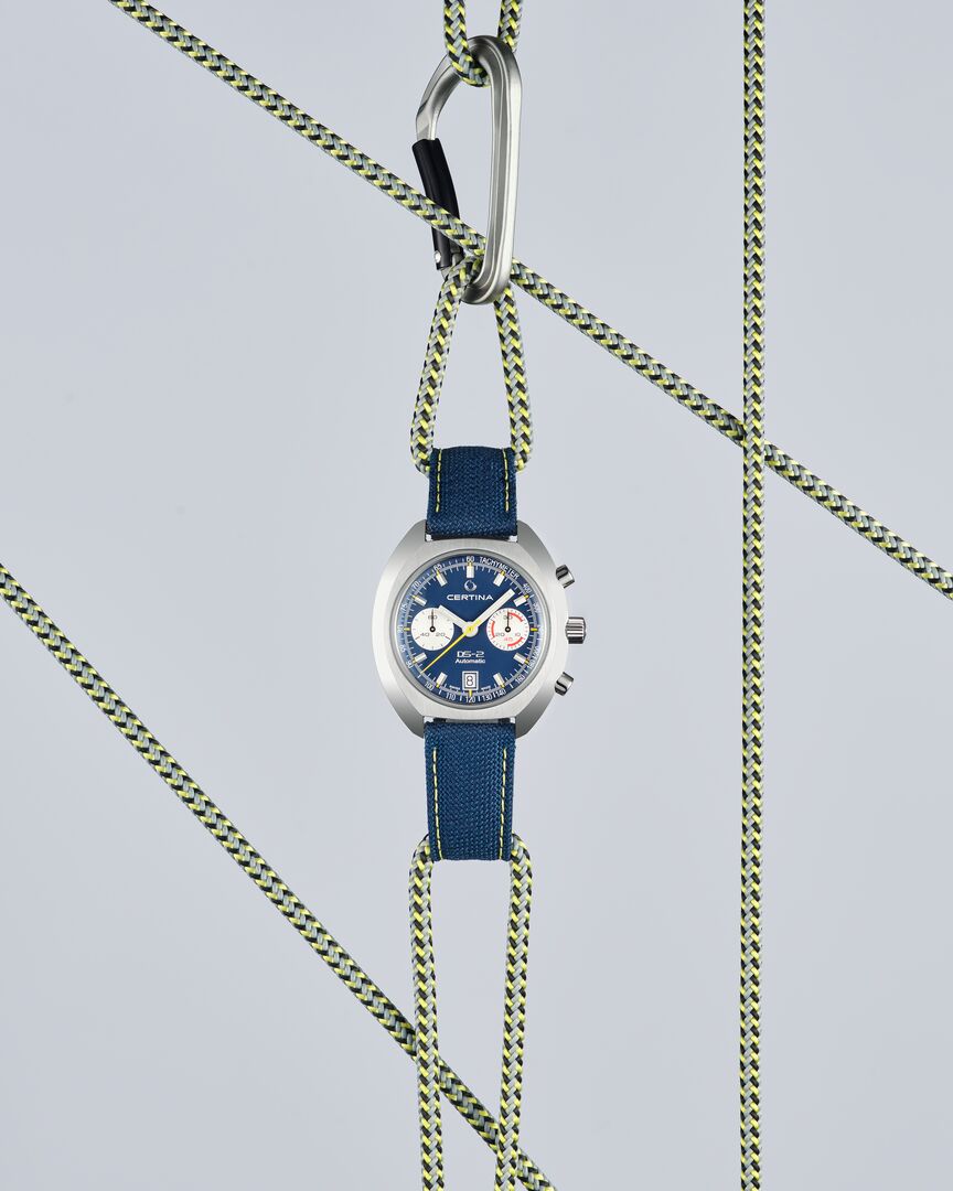 DS-2 Chronograph Automatic - Blau - Expedition Mount Everest