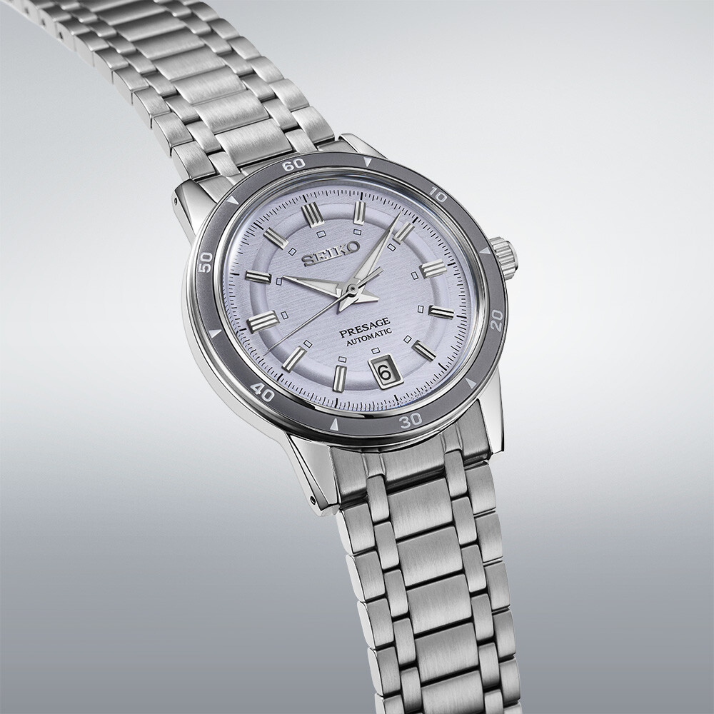 PRESAGE Automatik Style60's  - 39,50mm - Hellblau