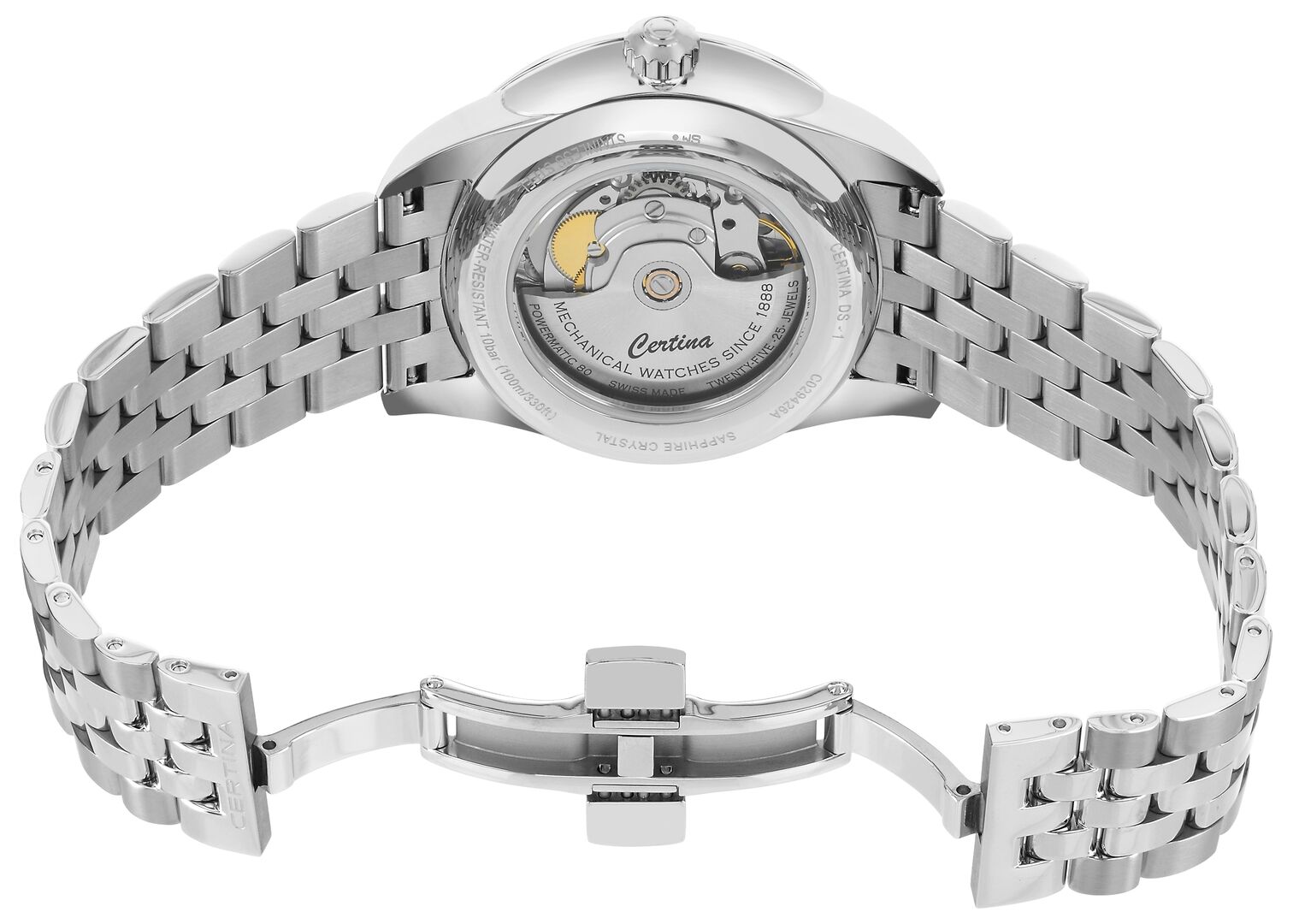DS-1 Big Date 41mm - Powermatic 80 - Blau
