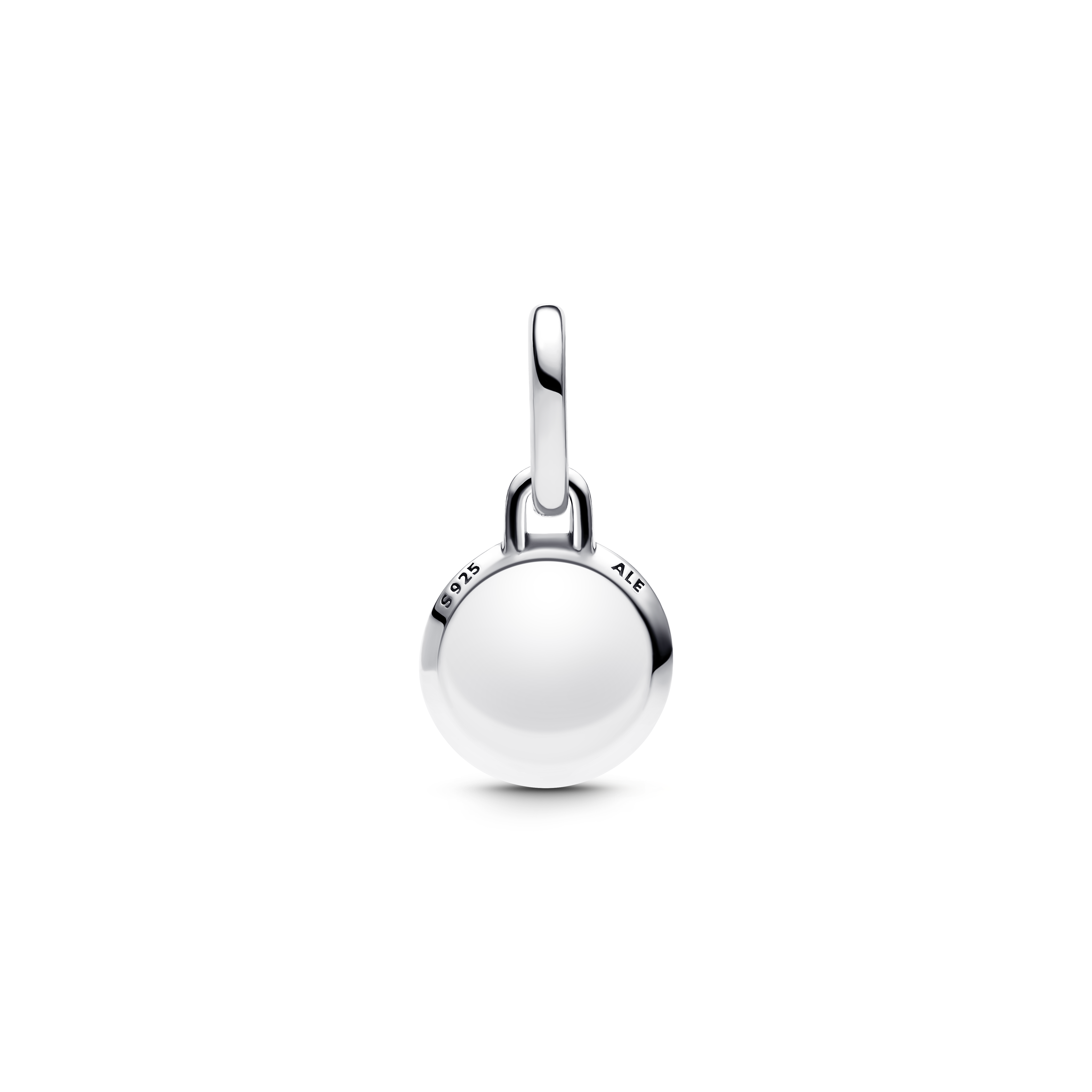 Evil Eye Murano-Glas Mini-Charm-Anhänger - Sterling-Silber