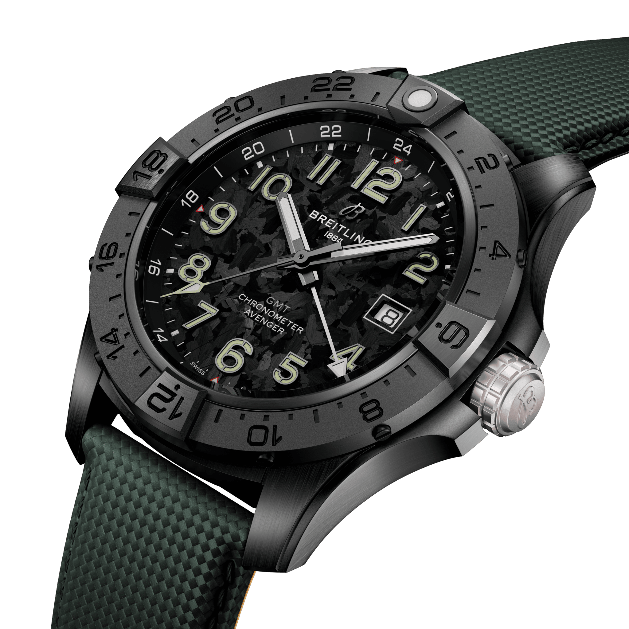 Avenger Automatic GMT 44 Night Mission - Keramik - Carbon