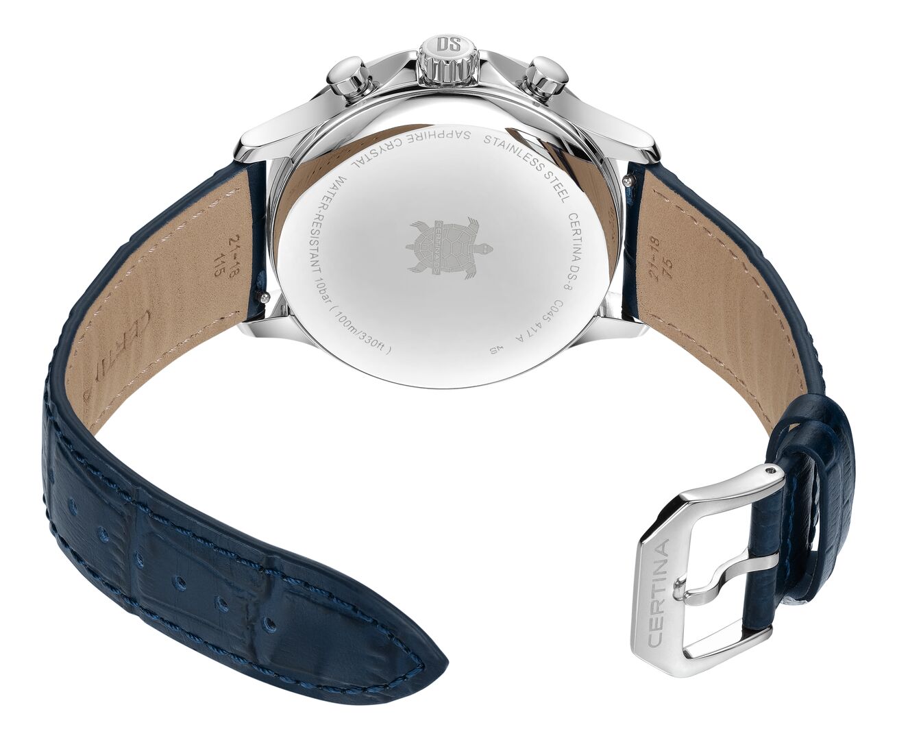 DS-8 Quarz Chronograph - 41mm - Blau 