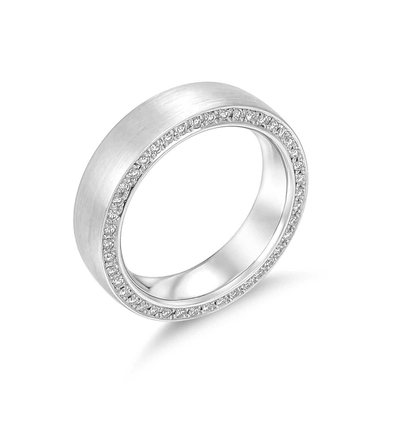 Diamat Ring  - Ringsum Pavé - 0,25ct