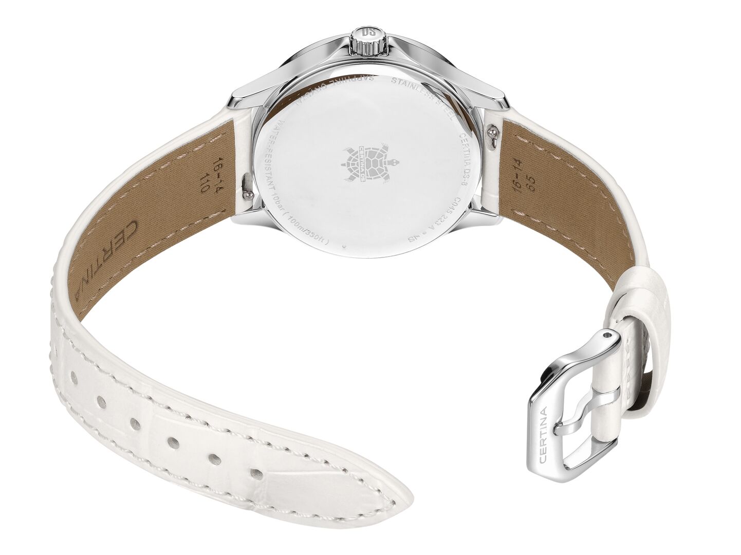 DS-8 Moonphase Lady - Perlmutt / Weiß