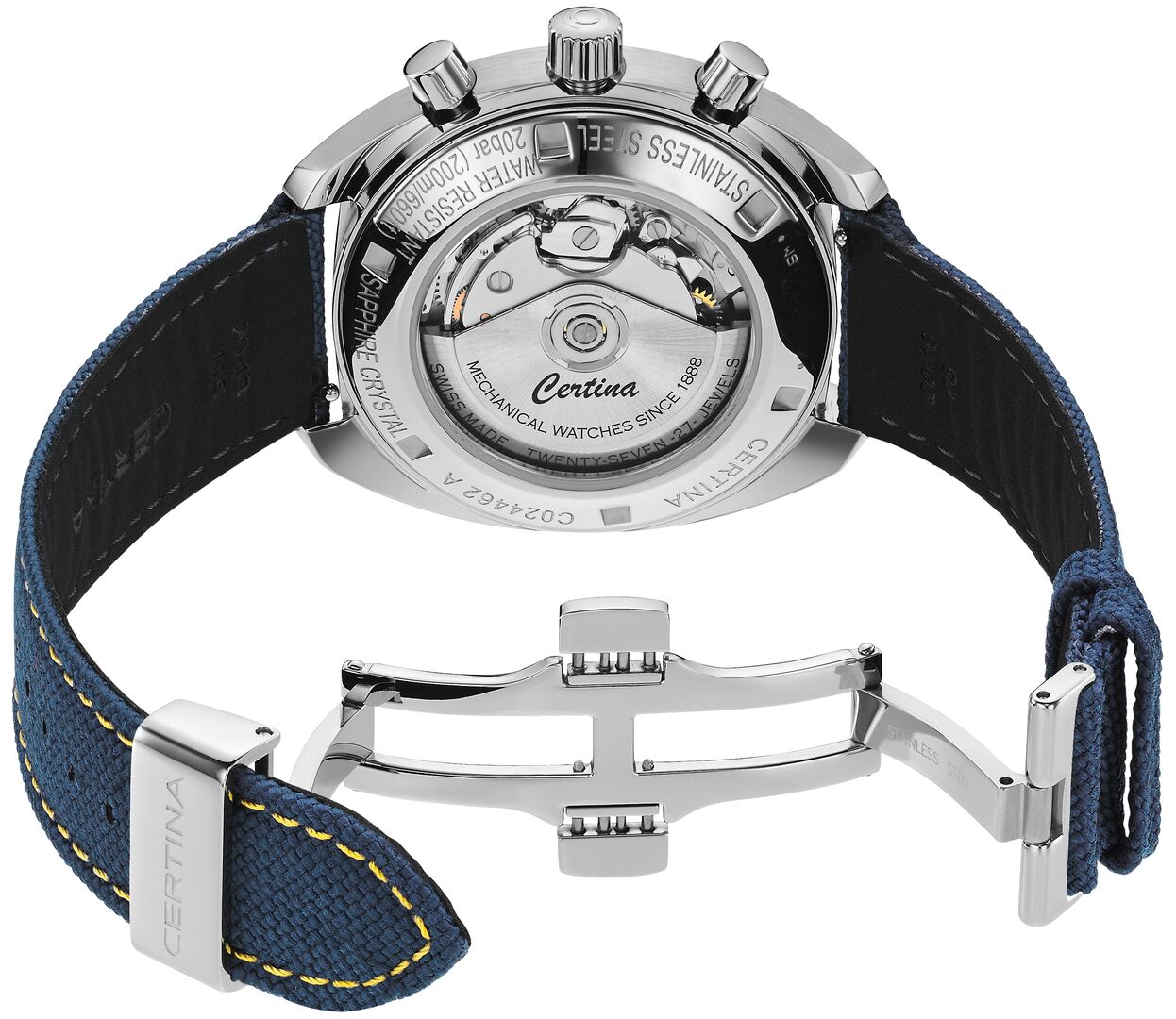 DS-2 Chronograph Automatic - Blau - Expedition Mount Everest