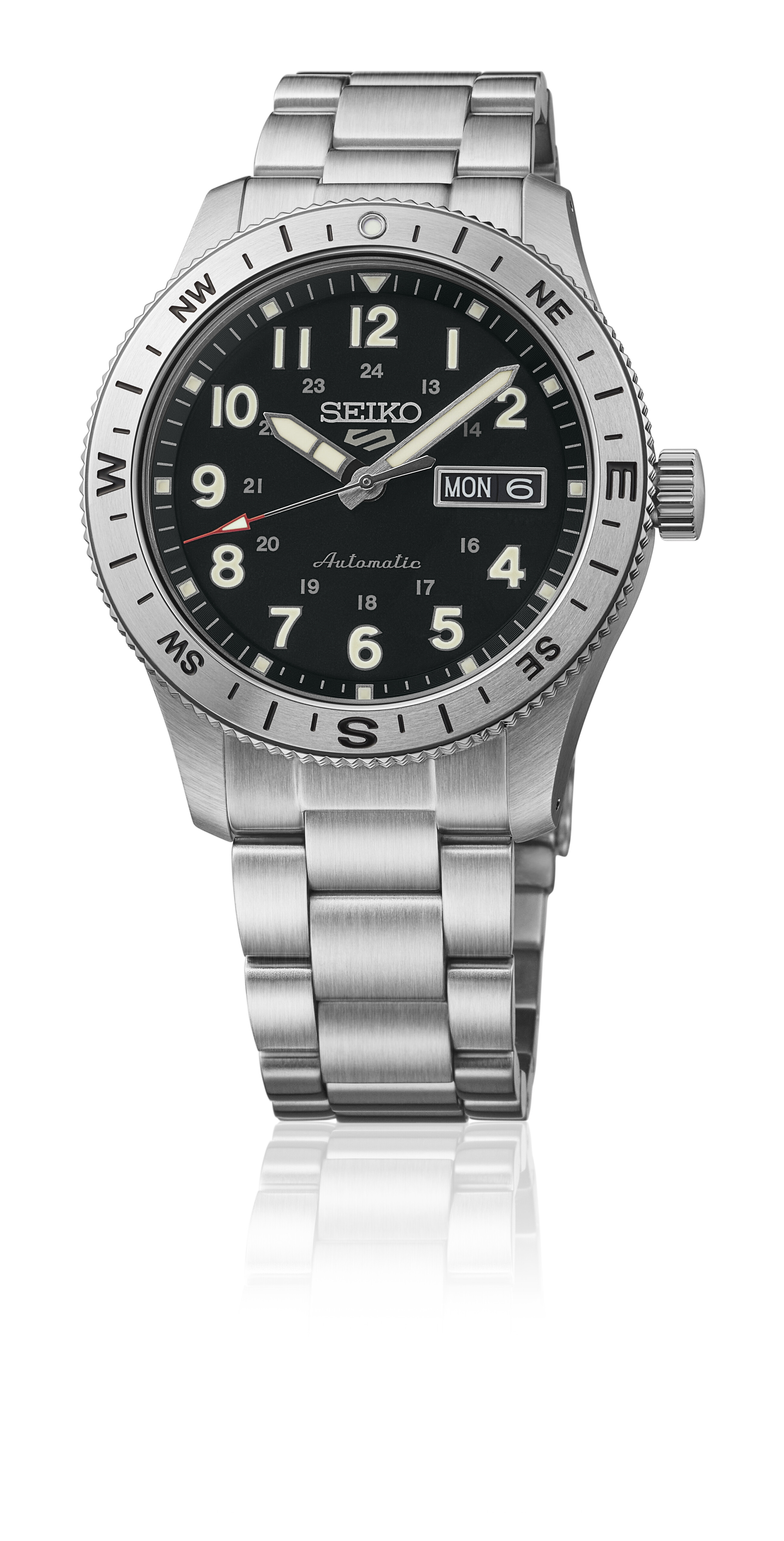 Seiko 5 Sports Field series  - Automatik - Schwarz