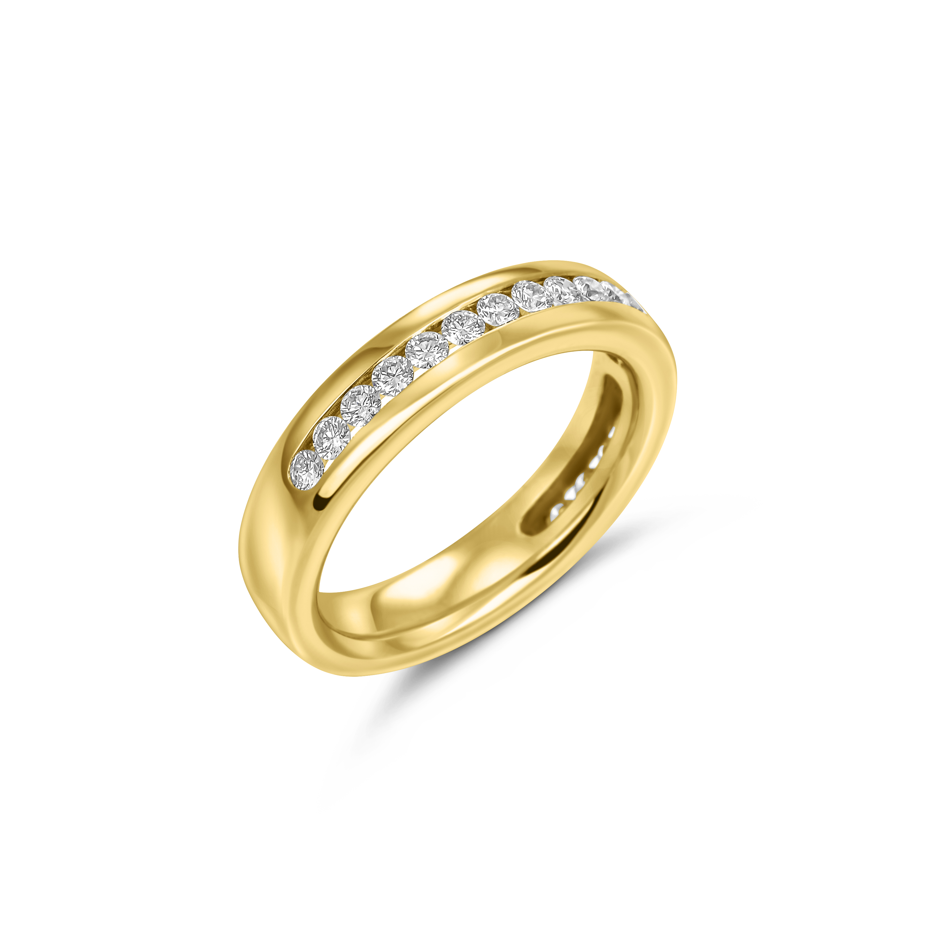 Memoirering - 4,5mm - Kanalfassung - 0,50ct