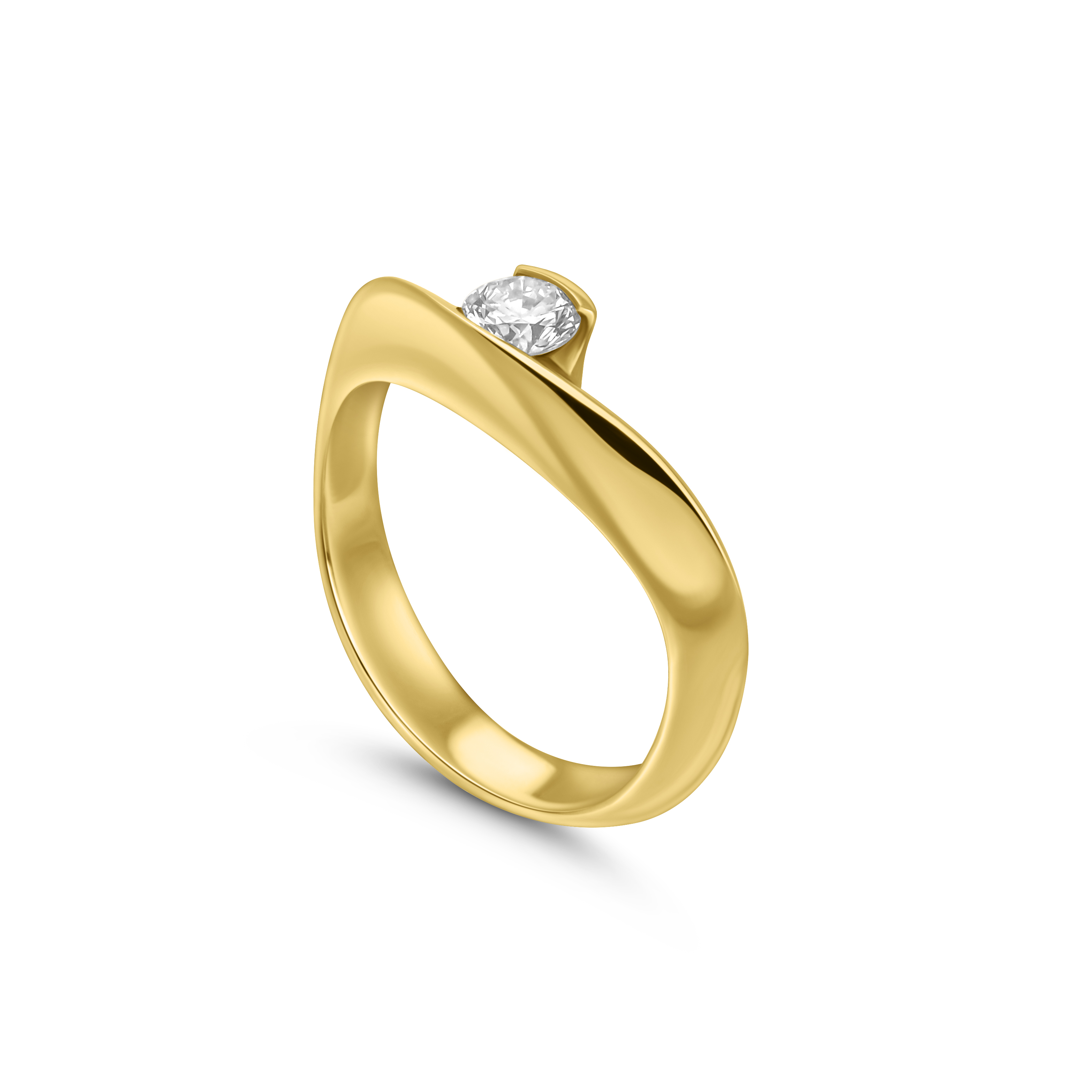 Solitär Ring  - 0,30ct 