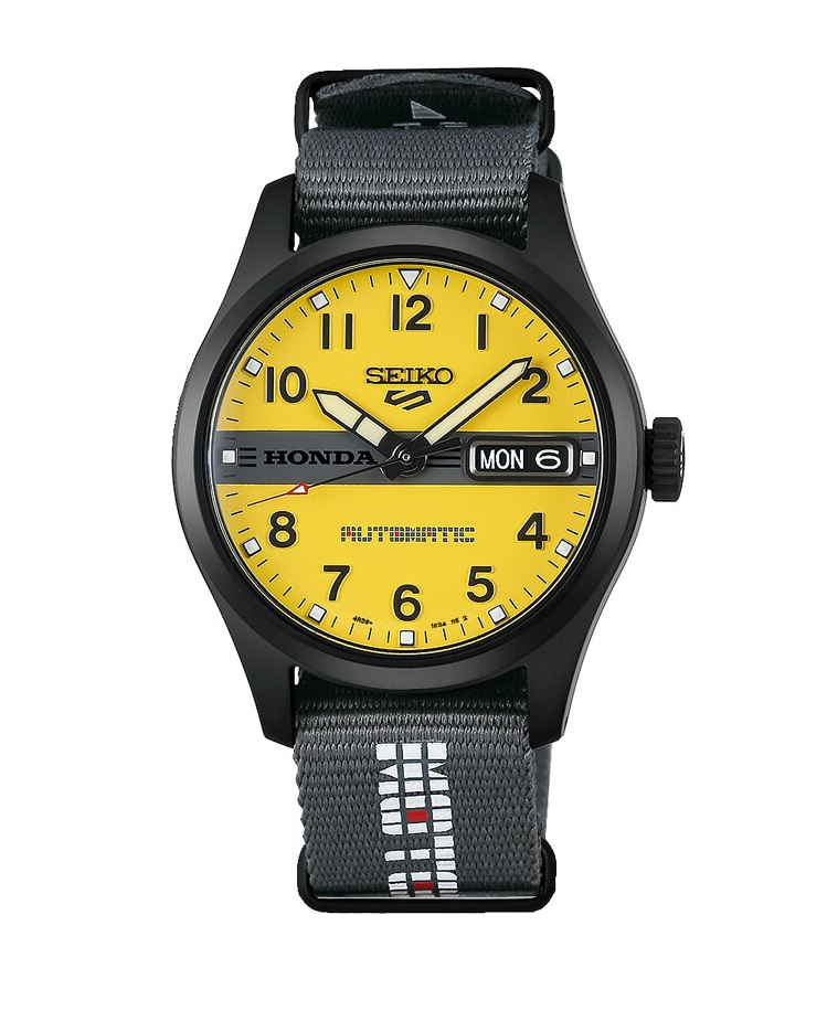  5 Sports - Automatik - Silber - Gelb -  MOTOCOMPO Limited Edition - one of 8.000