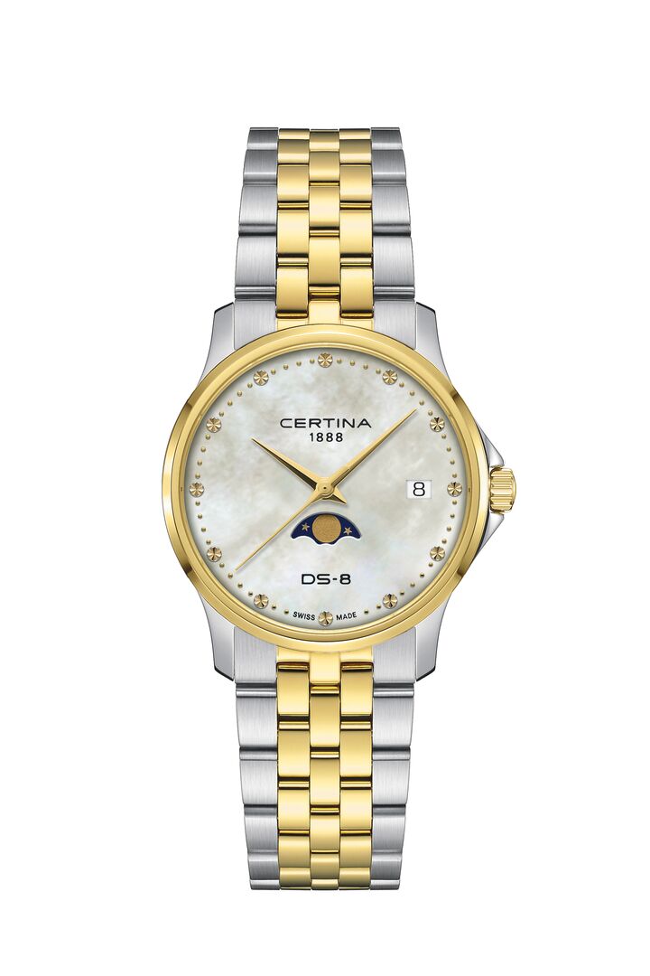 DS-8 Moonphase Lady - Perlmutt / Bicolor